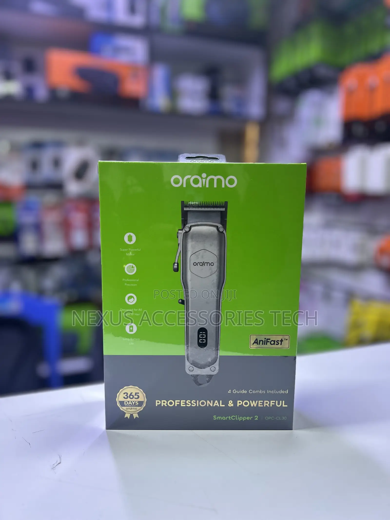 Oraimo Smart Clipper 2 Rechargeable Shaving Machine