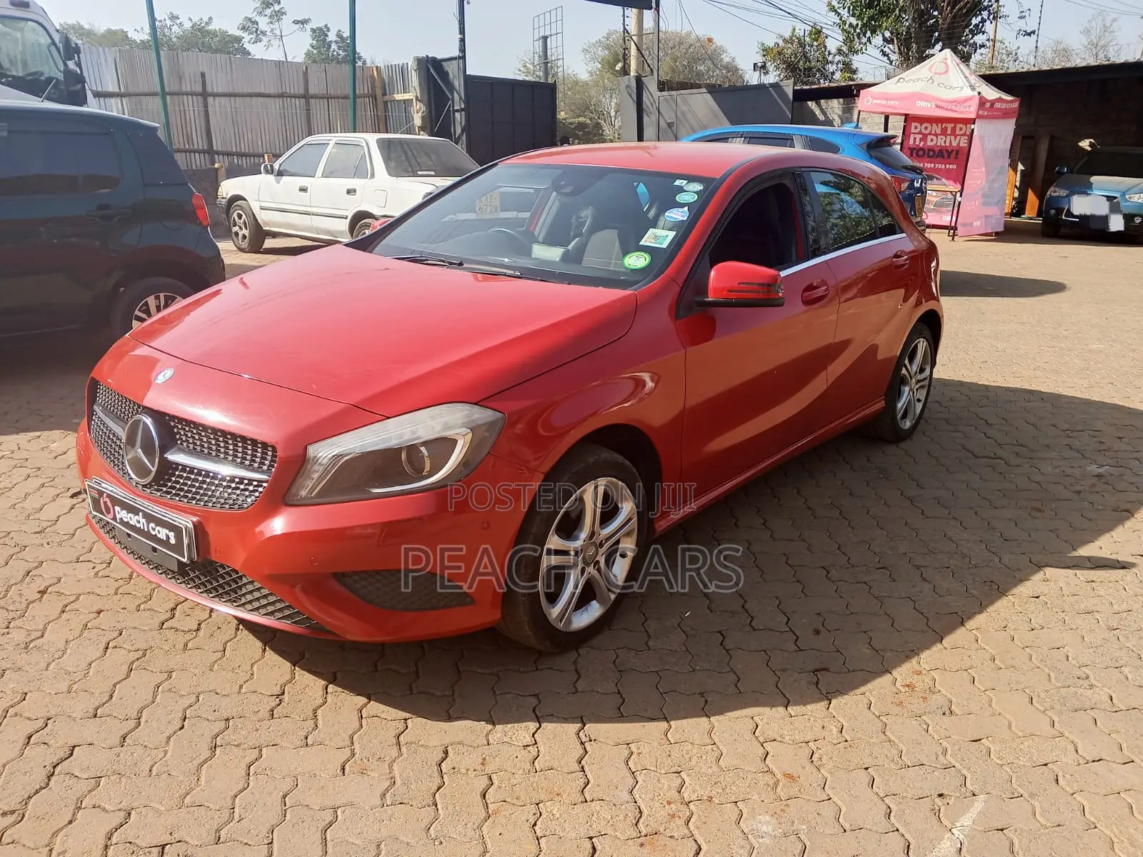 Mercedes-Benz A-Class 2014 Red