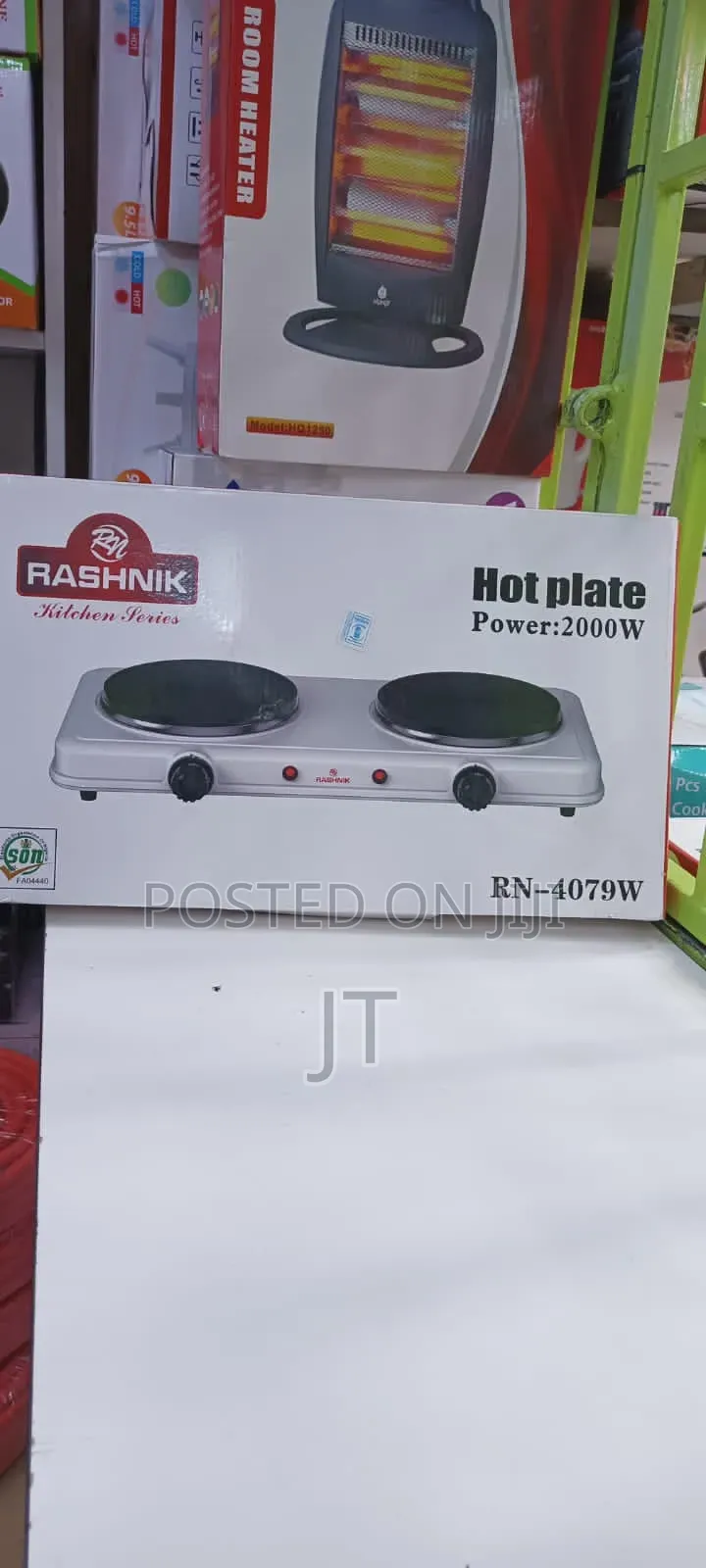 Rashnik Double Hotplate (RN4079W)
