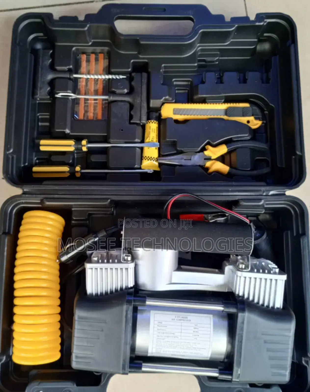 Double Air Compressor Heavy-Duty Electric Air Pump