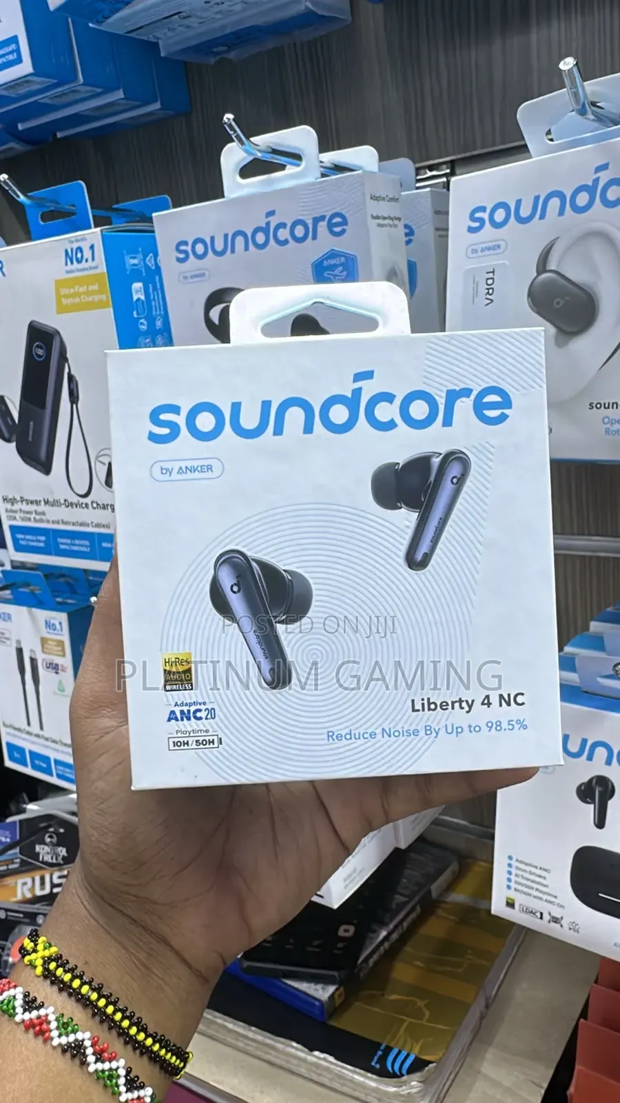 Anker Soundcore Liberty 4 NC Earbuds 98.5% Noise Cancel Hi-Res Audio