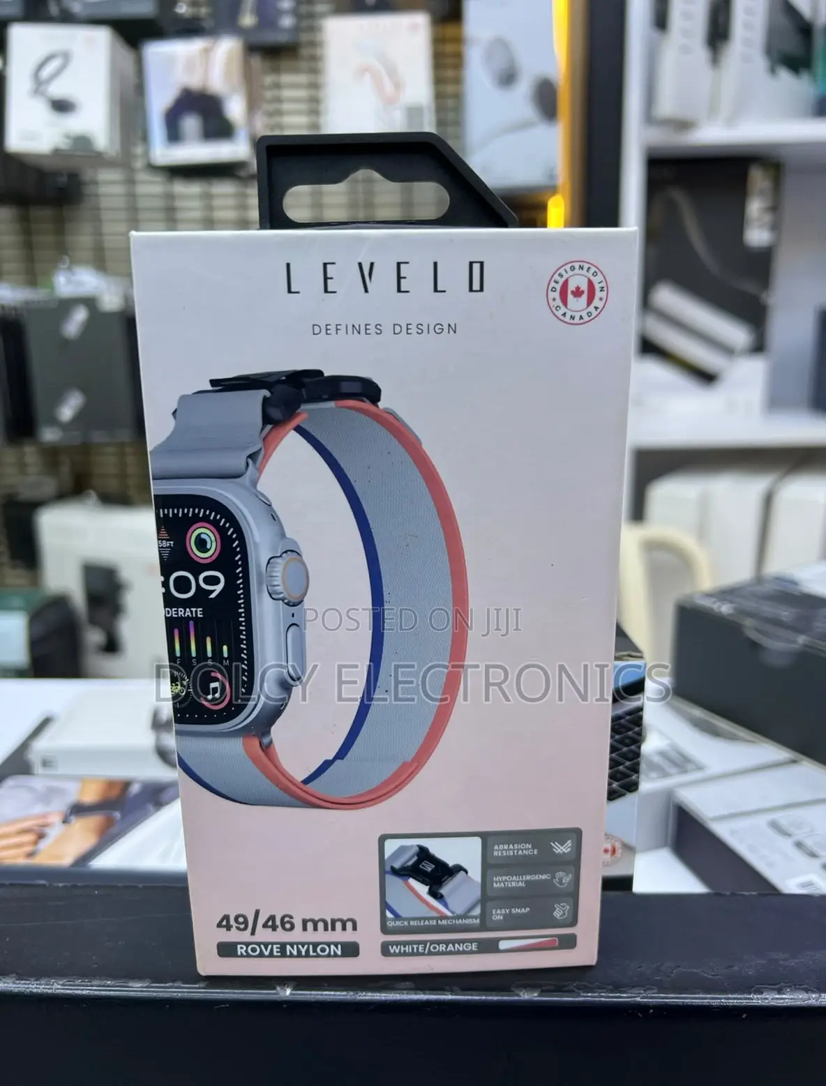 LEVELO Rove Nylon Smart Watch