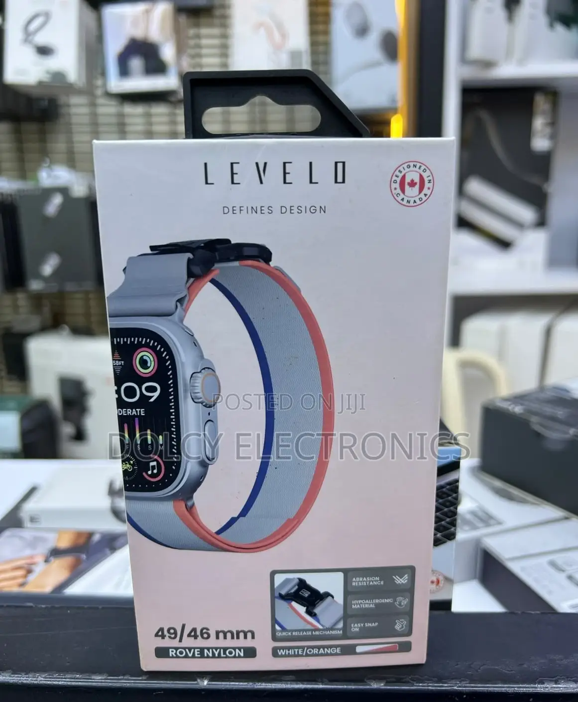 LEVELO Rove Nylon Smart Watch