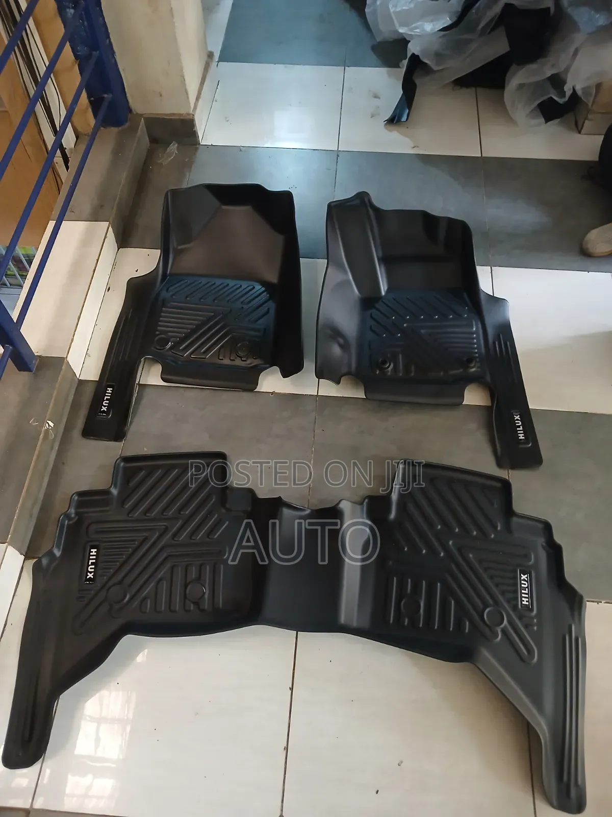 Toyota Hilux Revo Double Cab 5D TPE Floor Mats | Hilux Revo Car Mats