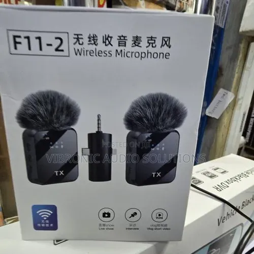 Wireless F11-2 High-Quality Microphone