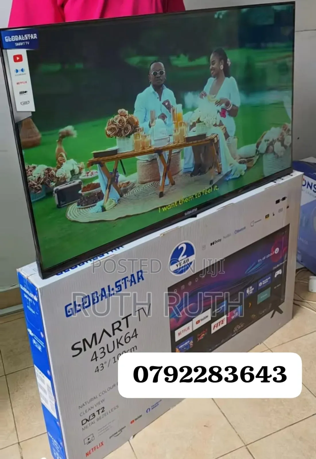 Globalstar 43 Inch Smart Android TV