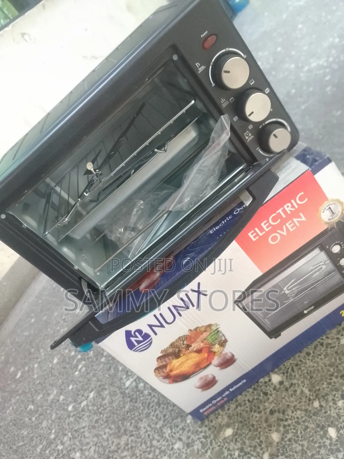 Nunix E20-R Electric Oven With Grill – 20 Litres