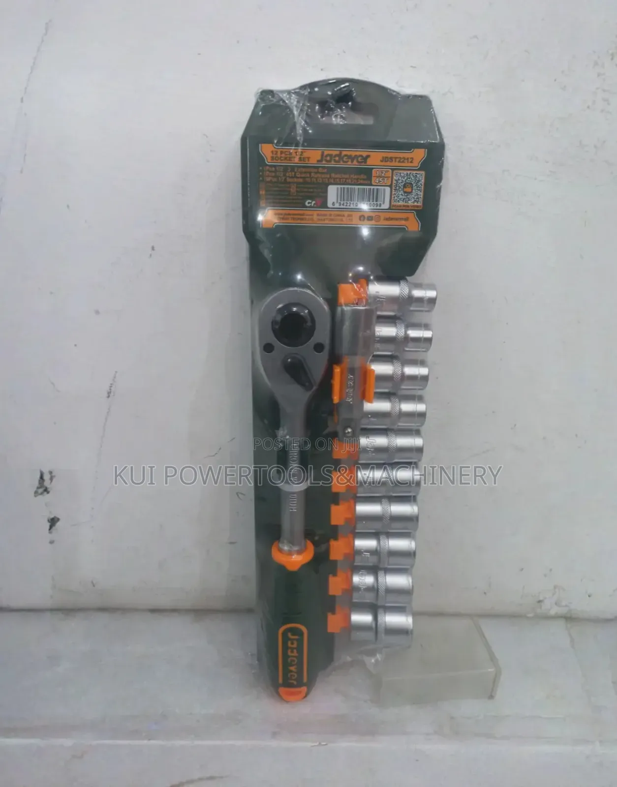 Jadever 1⁄2" Socket Set/ Jadever 12pc Socket Set