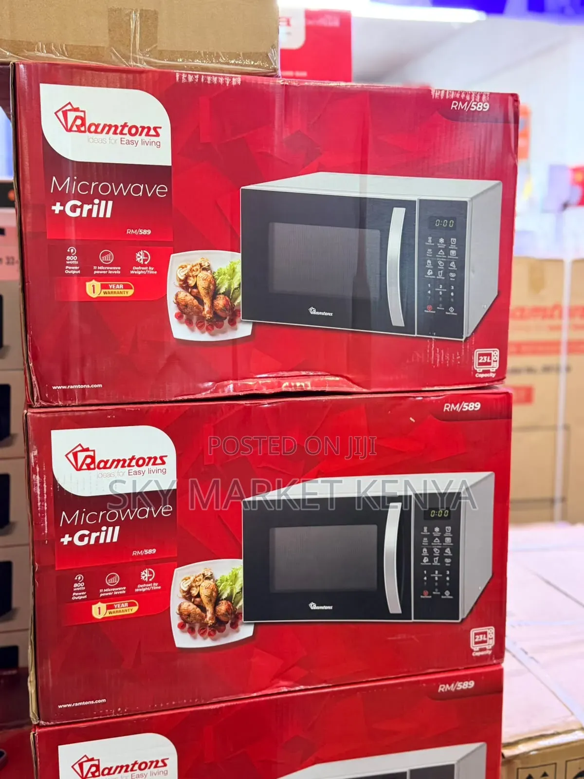 Ramtons Microwave + Grill RM589