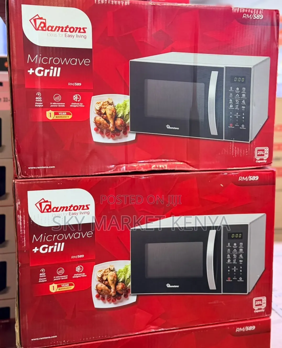 Ramtons Microwave + Grill RM589