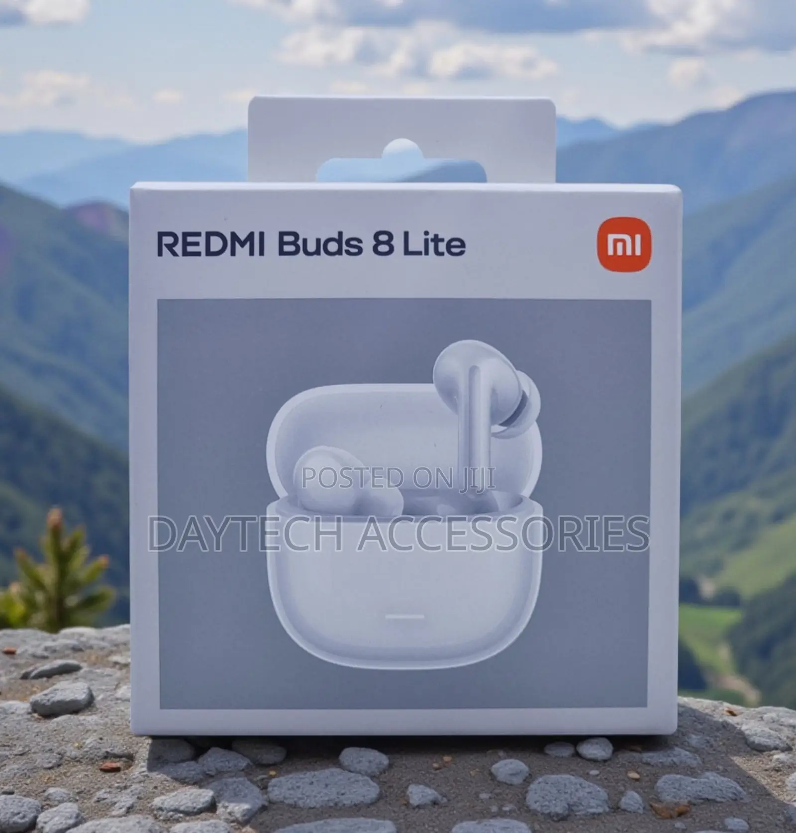 The Xiaomi Redmi Buds 8 Lite Wireless Earbuds in Black