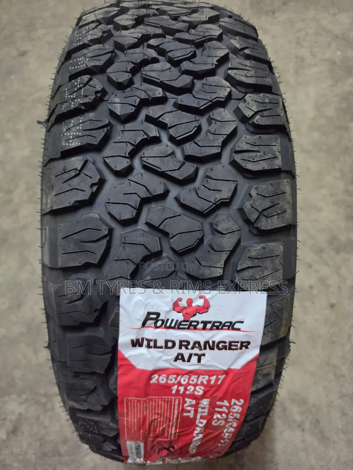 265 /65 R17 Powertrack Tires.