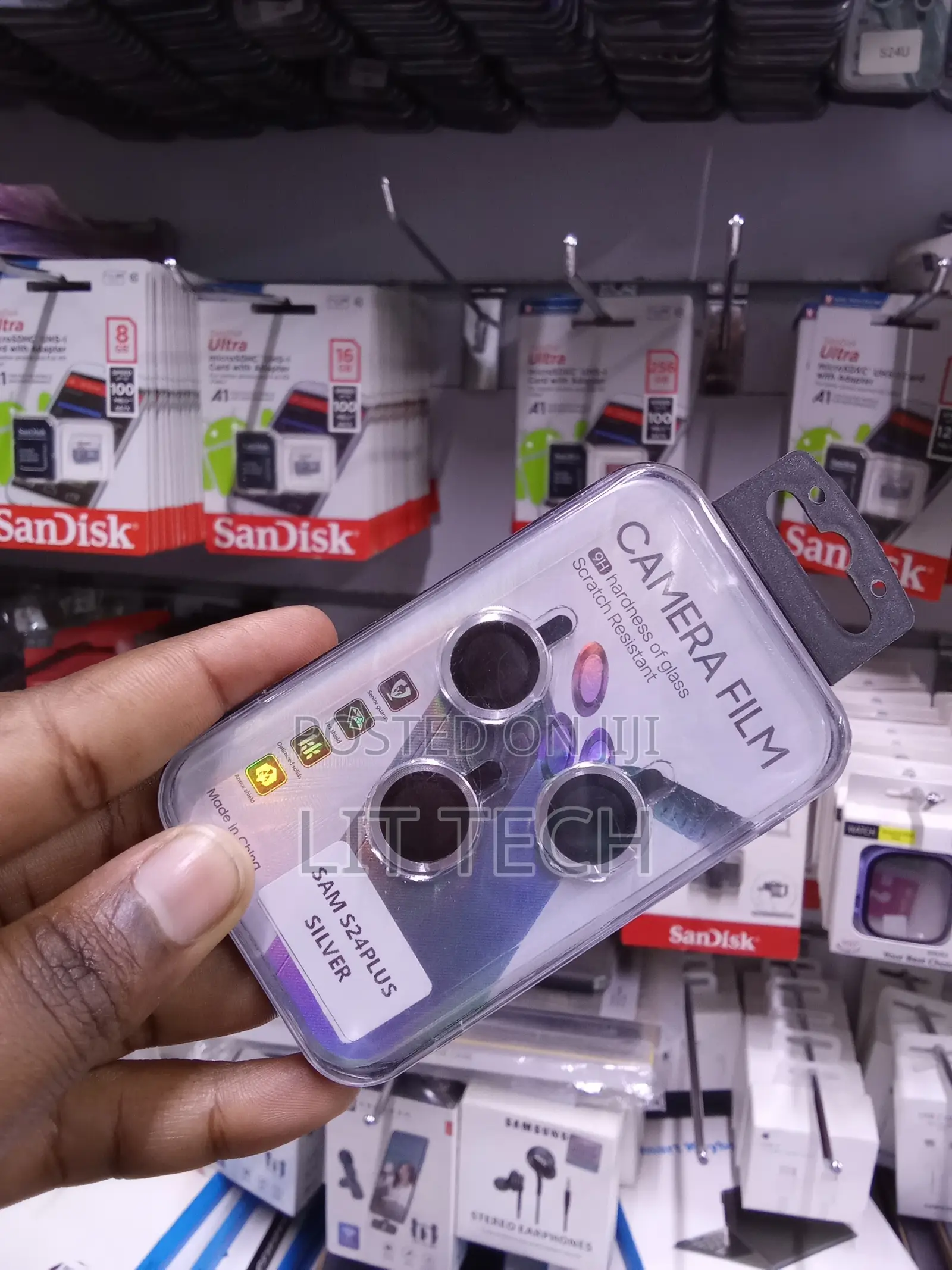 Camera Lens Protectors 9H Hardness Glass for Samsung Galaxy S24 Plus