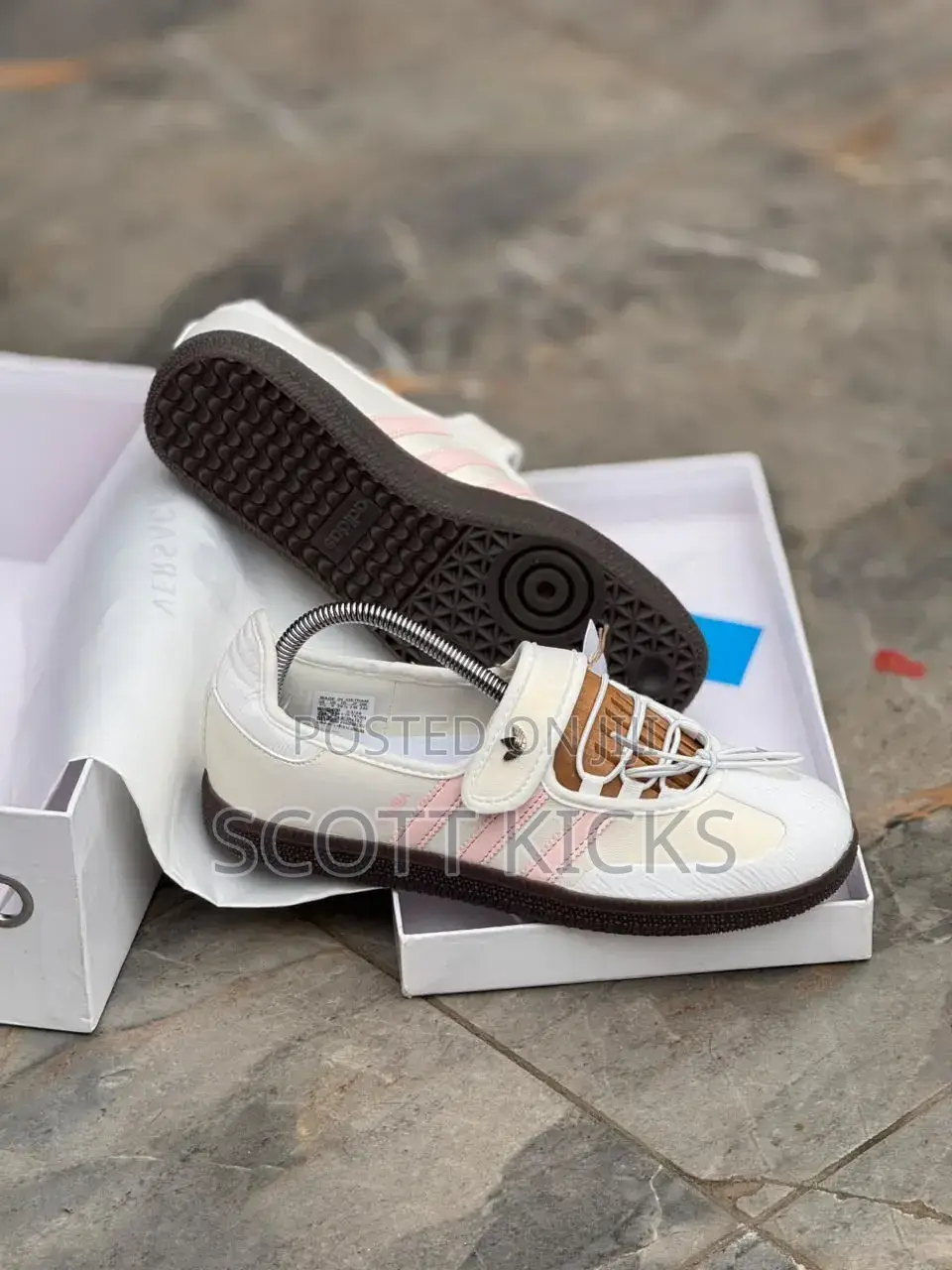 Adidas Samba Jane Mary Jane-Style Slip-on Sneakers