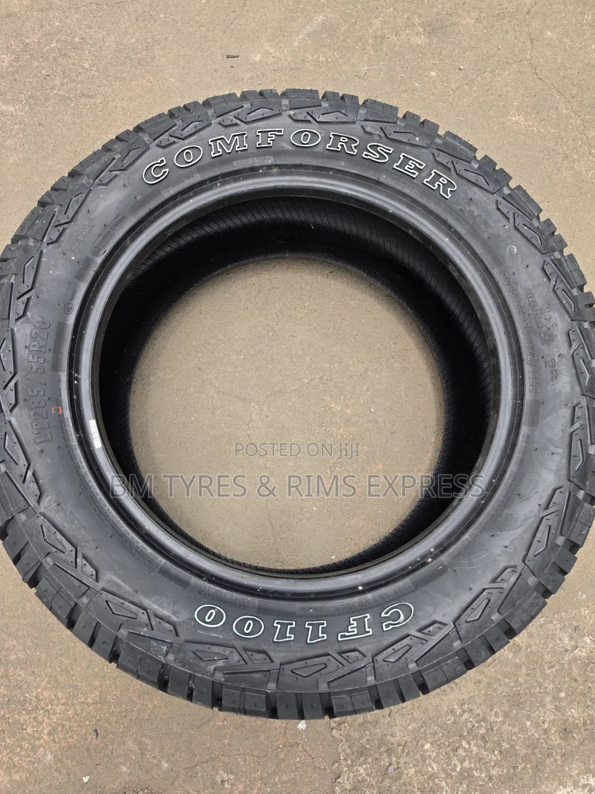 285 /55 R20 Comforser Tires (All Terrain)
