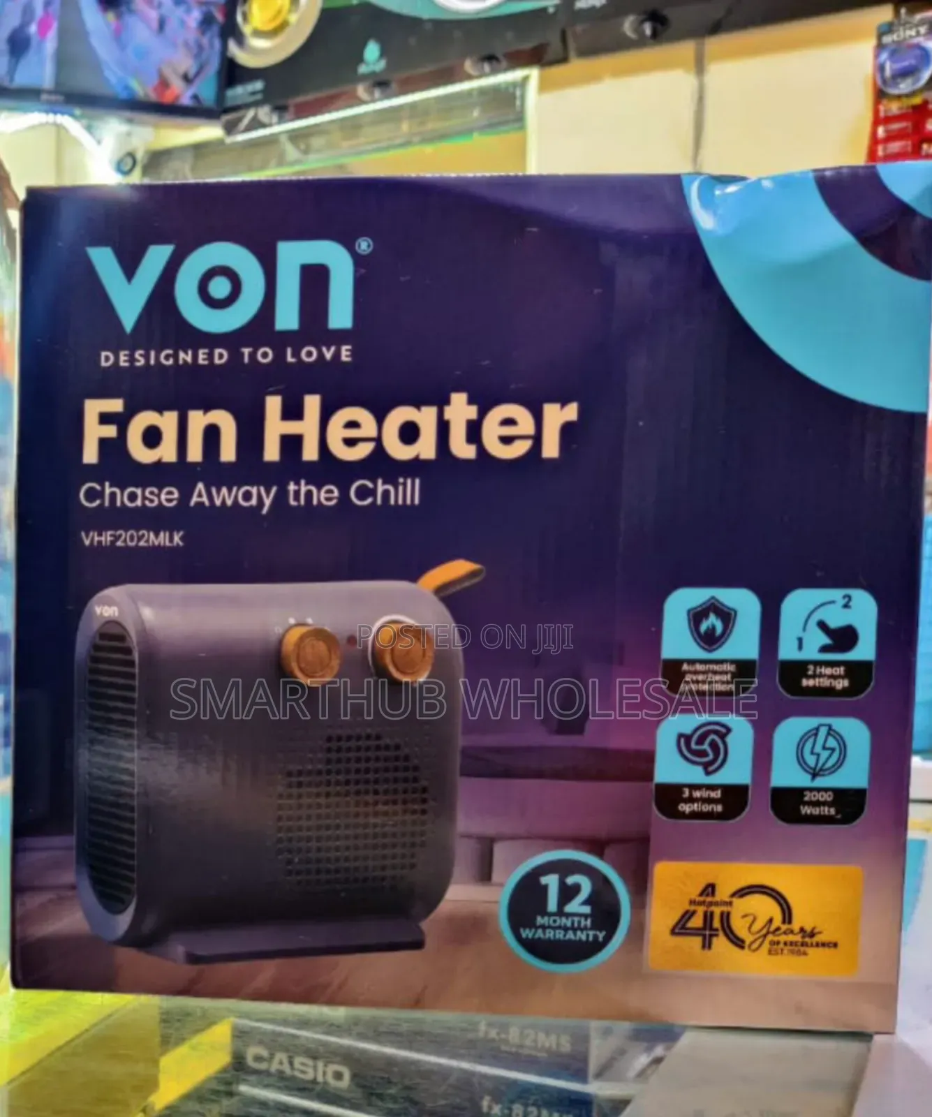 *Von Fan Heater 202MLK 2000W