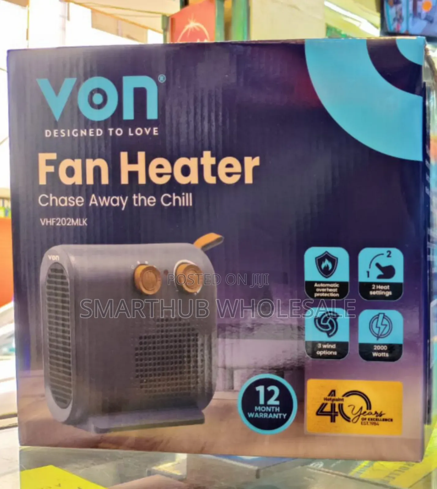 *Von Fan Heater 202MLK 2000W
