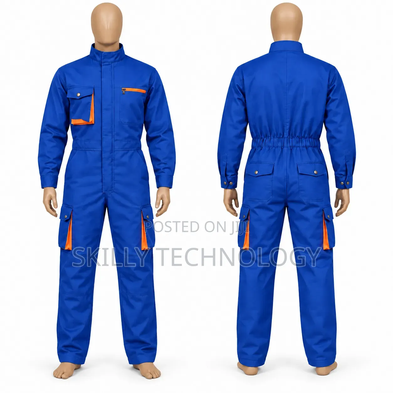 Blue Royal Cargo Overall