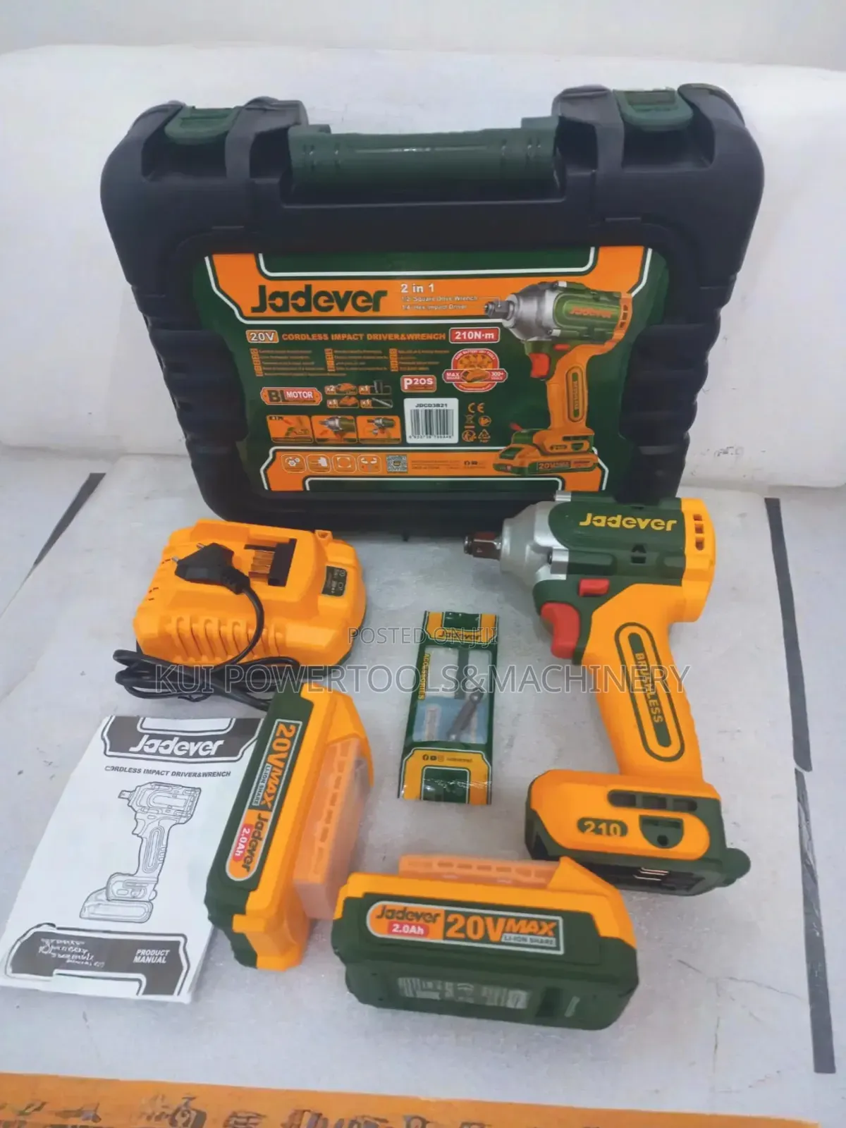 Quality 210Nm Cordless Impact Wrench