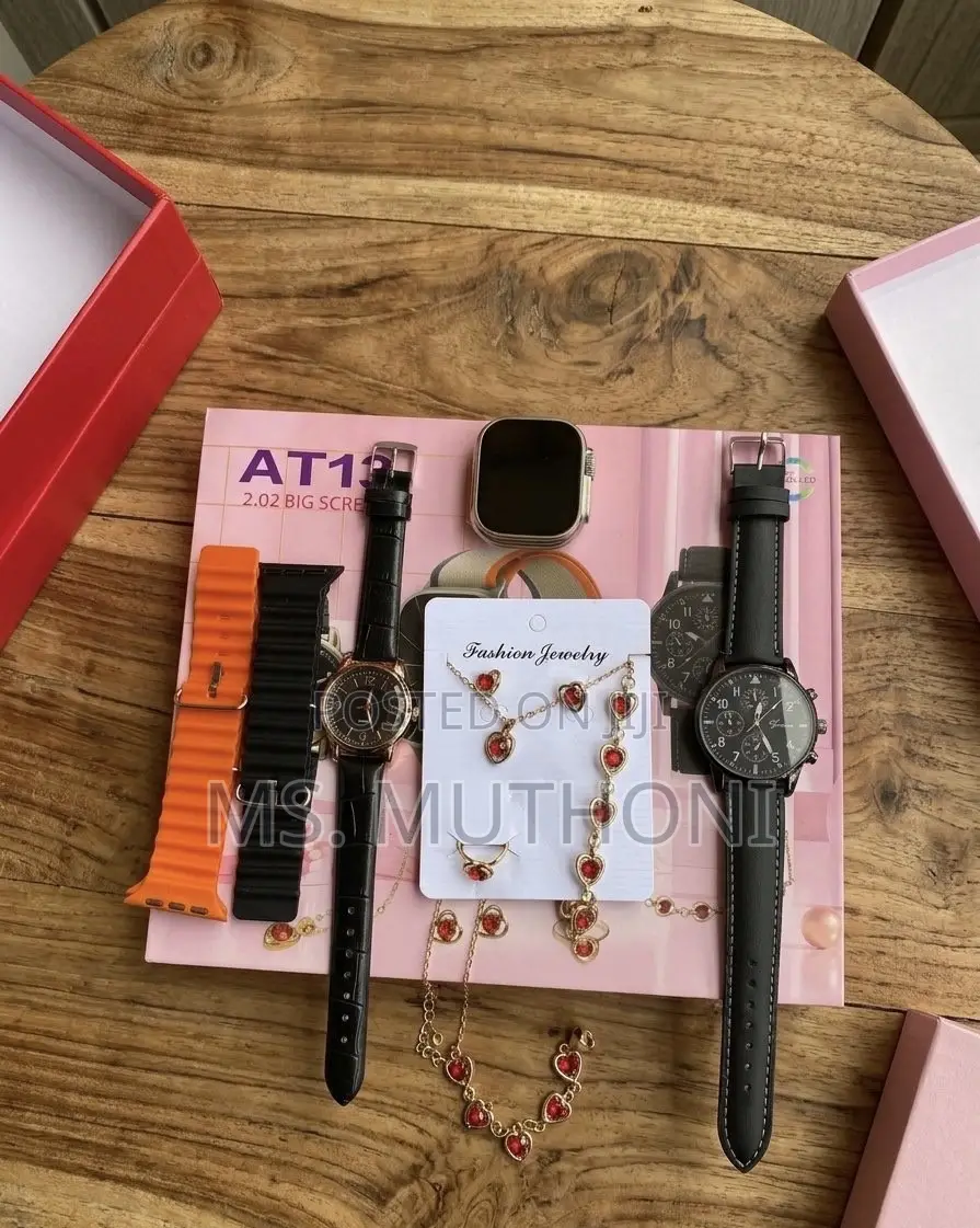 Big Screen Smart Watch 3-in-1 Premium Gift Box