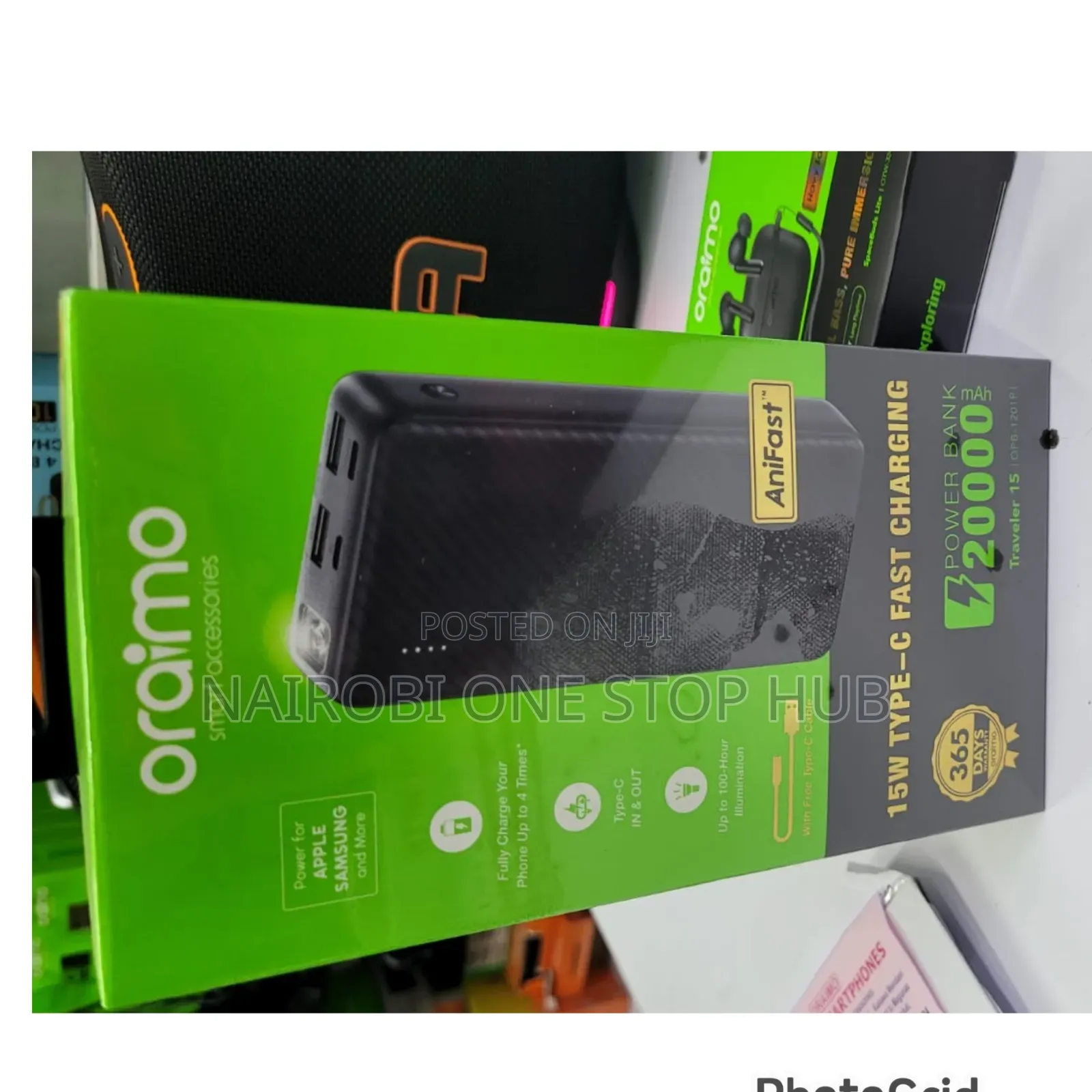 Oraimo Traveler 15 20000mAh Power Bank