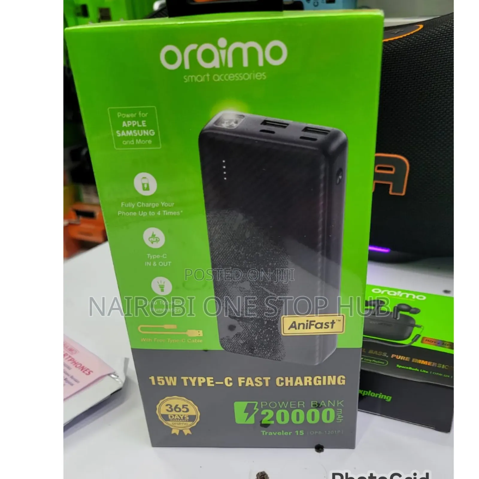 Oraimo Traveler 15 20000mAh Power Bank