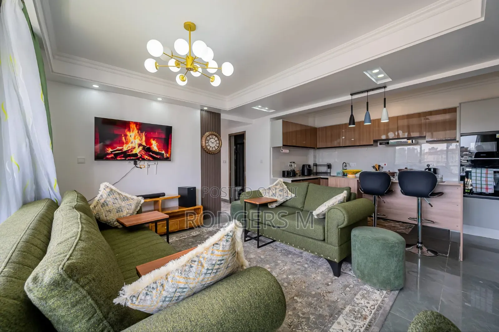Furnished 2bdrm Apartment in Riverside Drive for rent