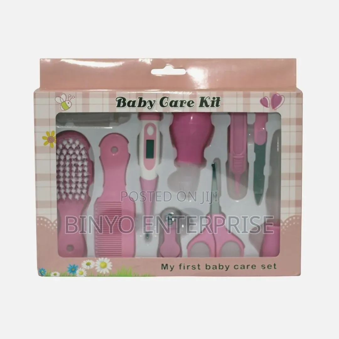 10 PCS Pink Baby Kit Care