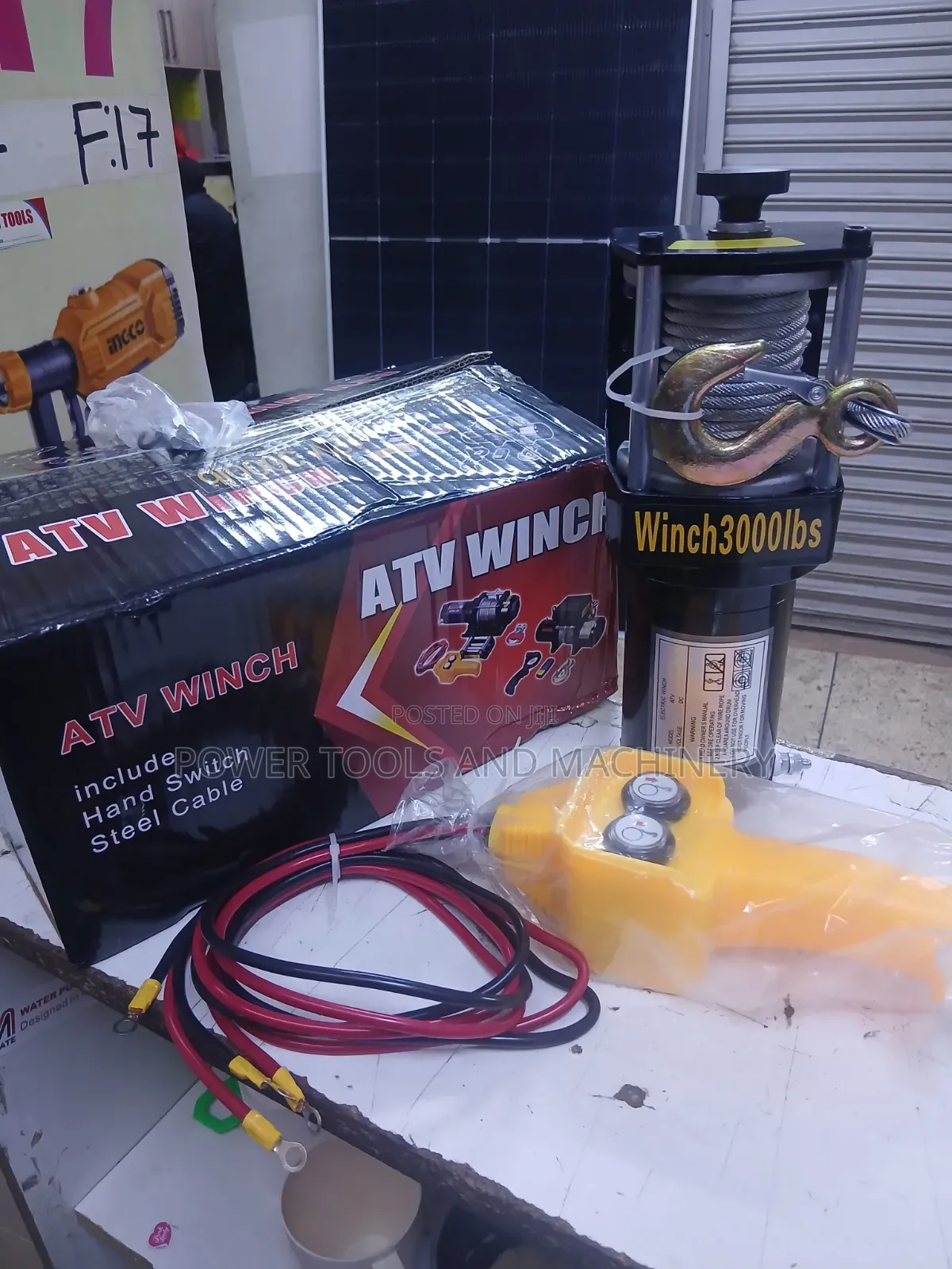 1300kgs Dc Atv Winch / Dc 12v Winch