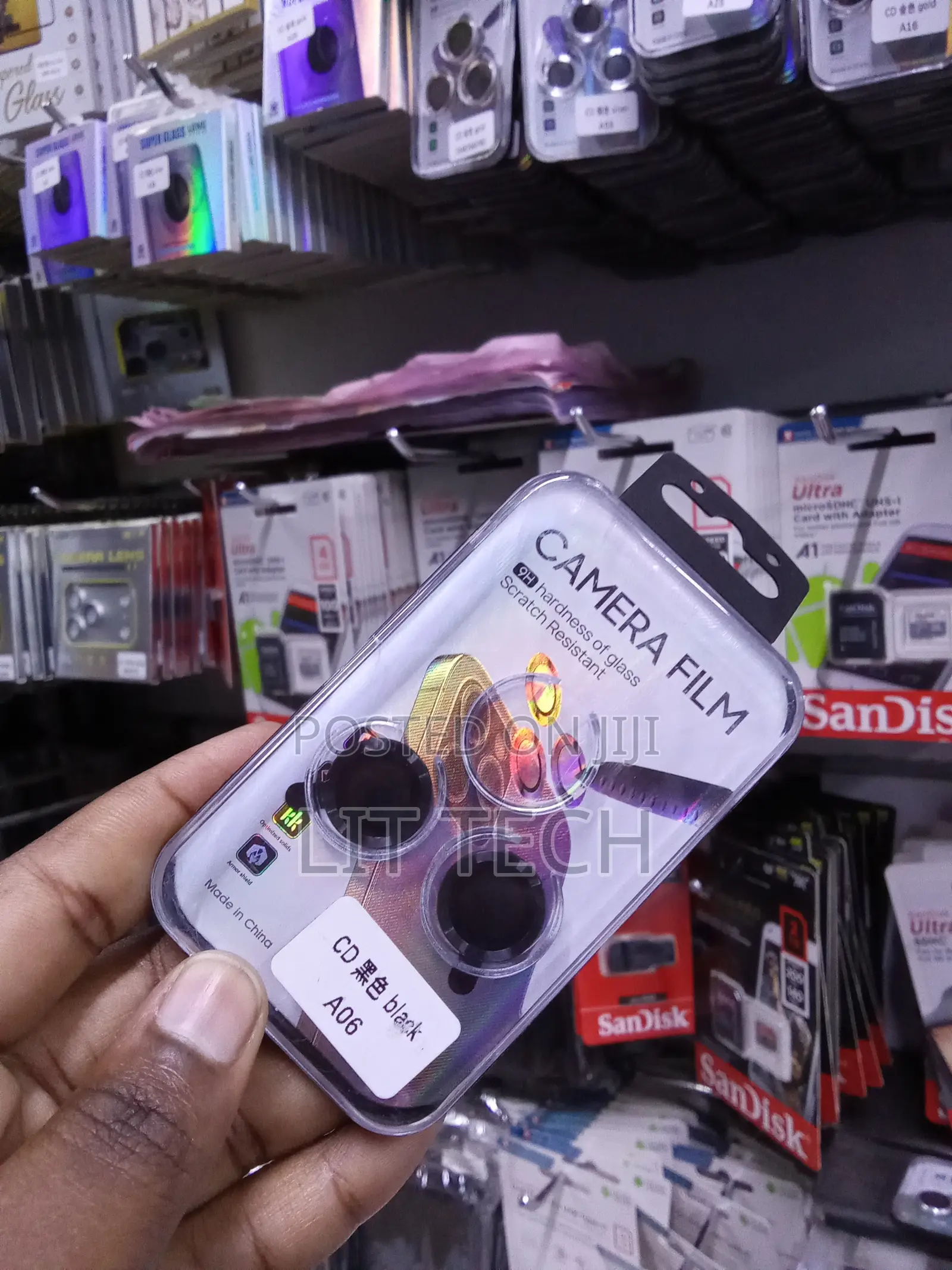 Tempered Glass Camera Lens Protector Designed for Samsung Galaxy A06