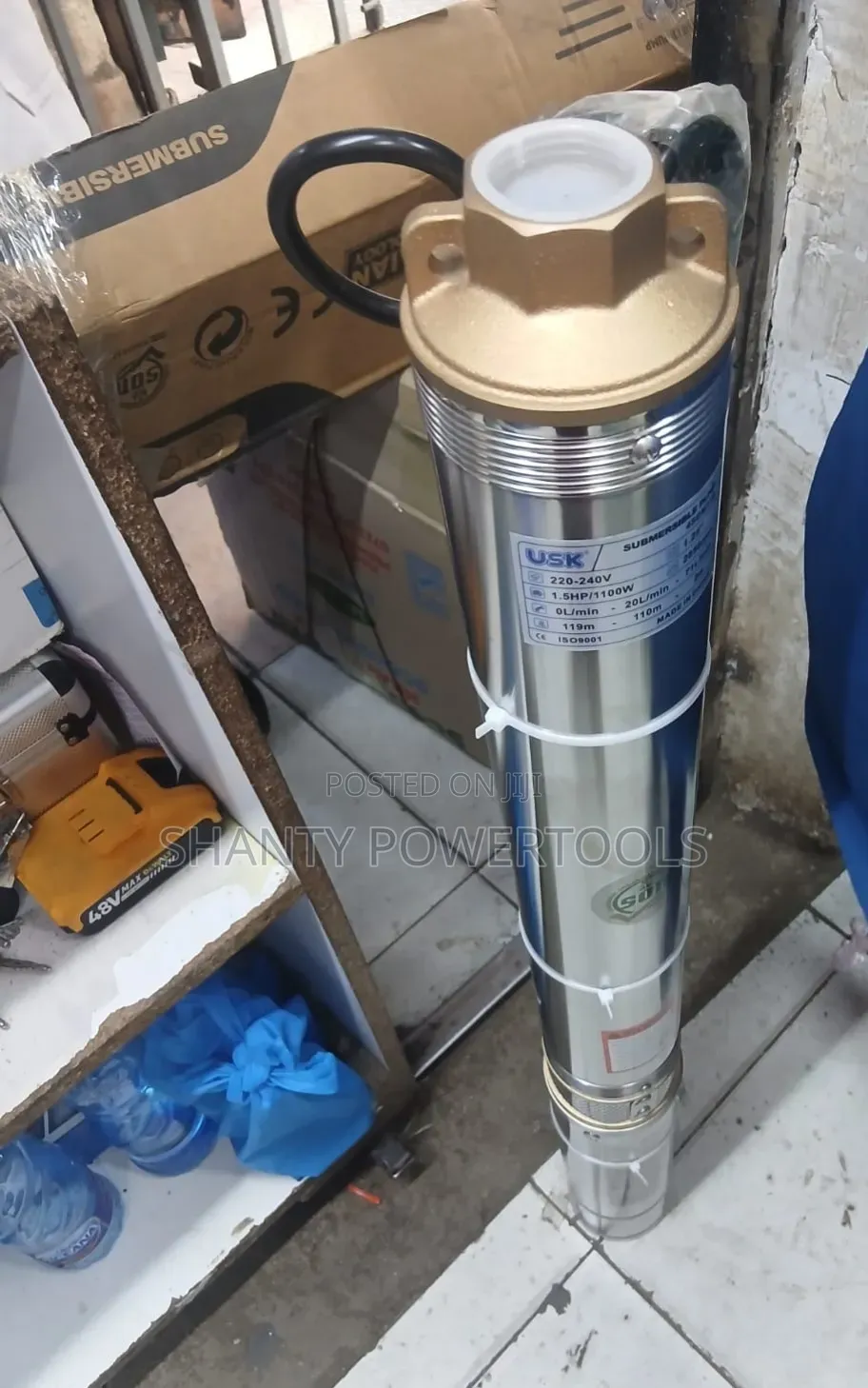 Submersible Pump 1.5hp 119m Usk