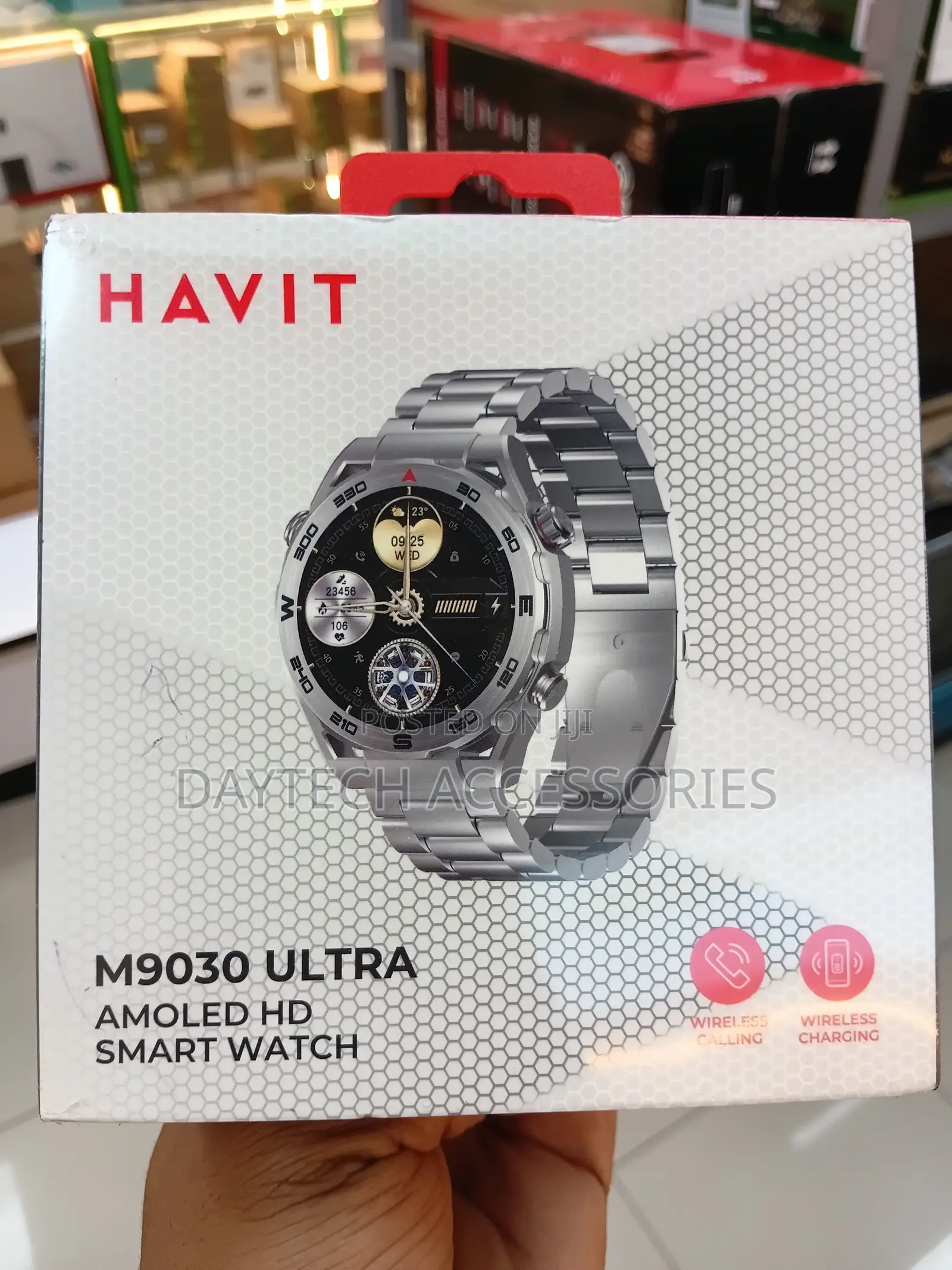 HAVIT M9030 ULTRA Smart Watch - Silver
