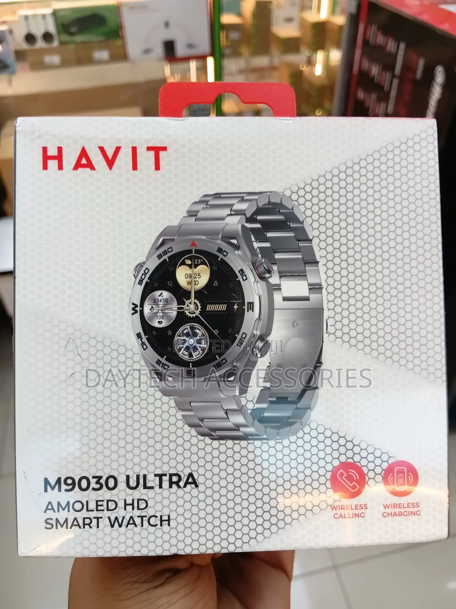 HAVIT M9030 ULTRA Smart Watch - Silver