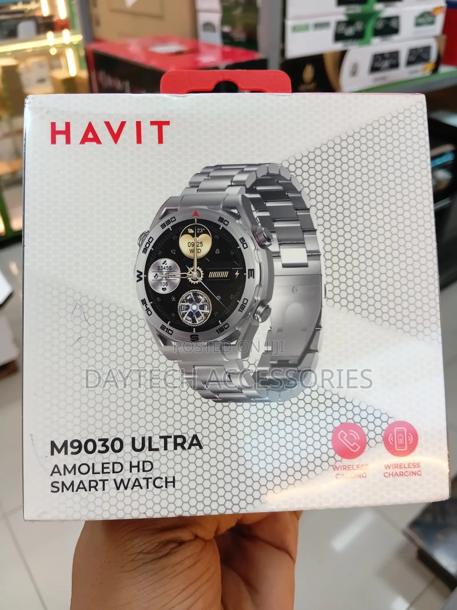 HAVIT M9030 ULTRA Smart Watch - Silver