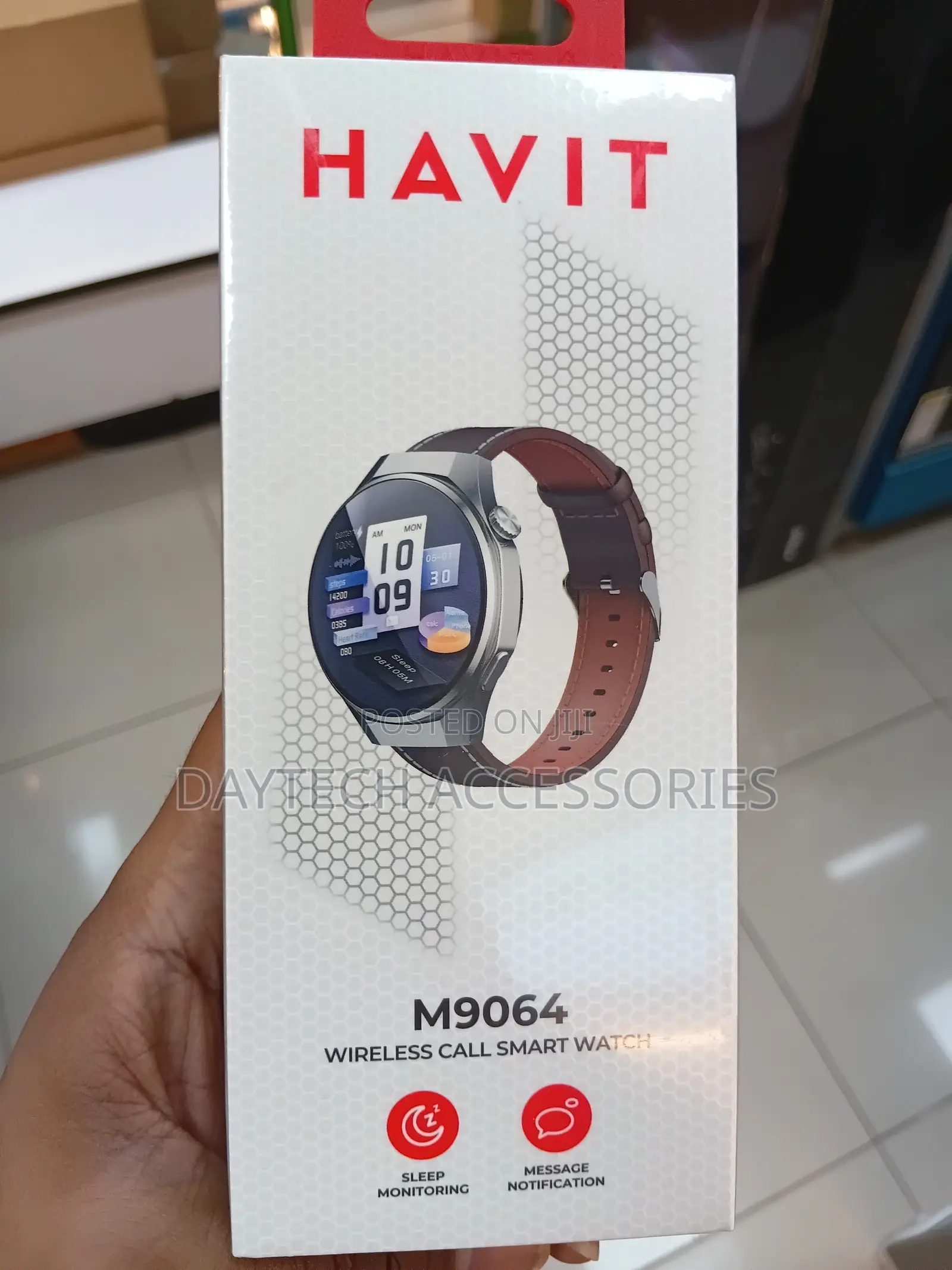 The Havit M9064 Wireless Call Smart Watch.