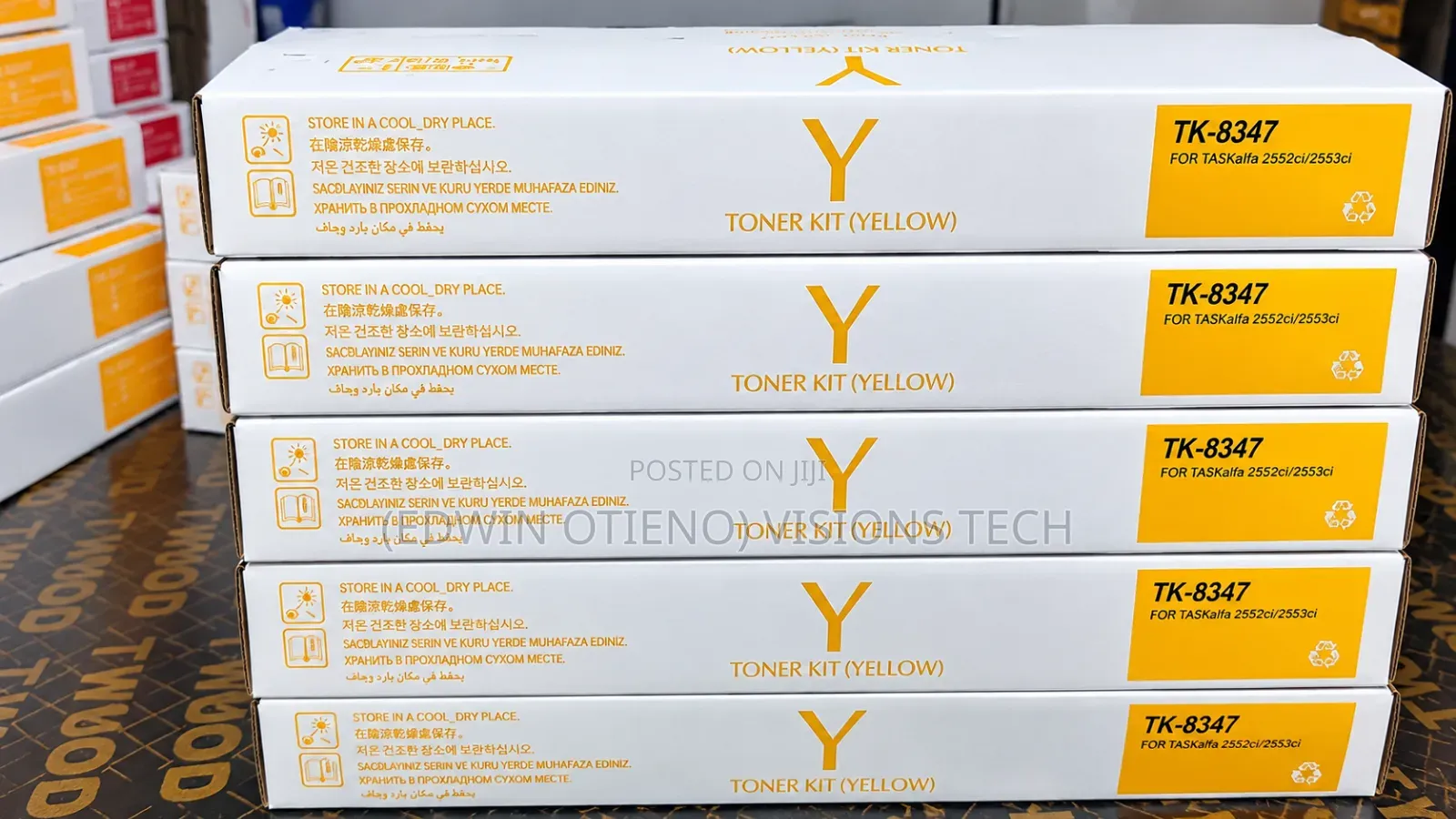 TK 8347 Yellow Toner - For 2552/2553cign