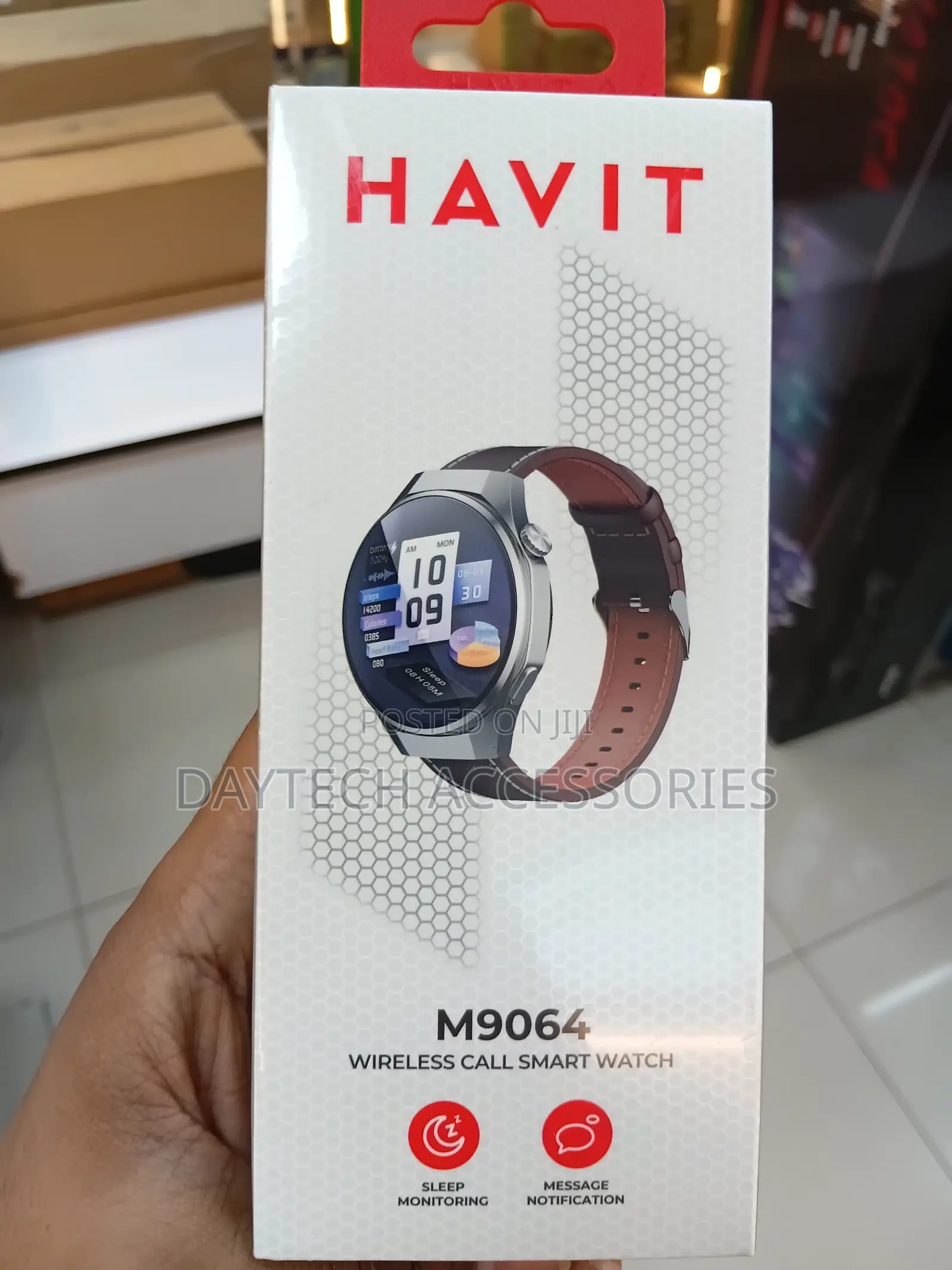 Havit M9064 Smart Life Series Smart Watch - Black