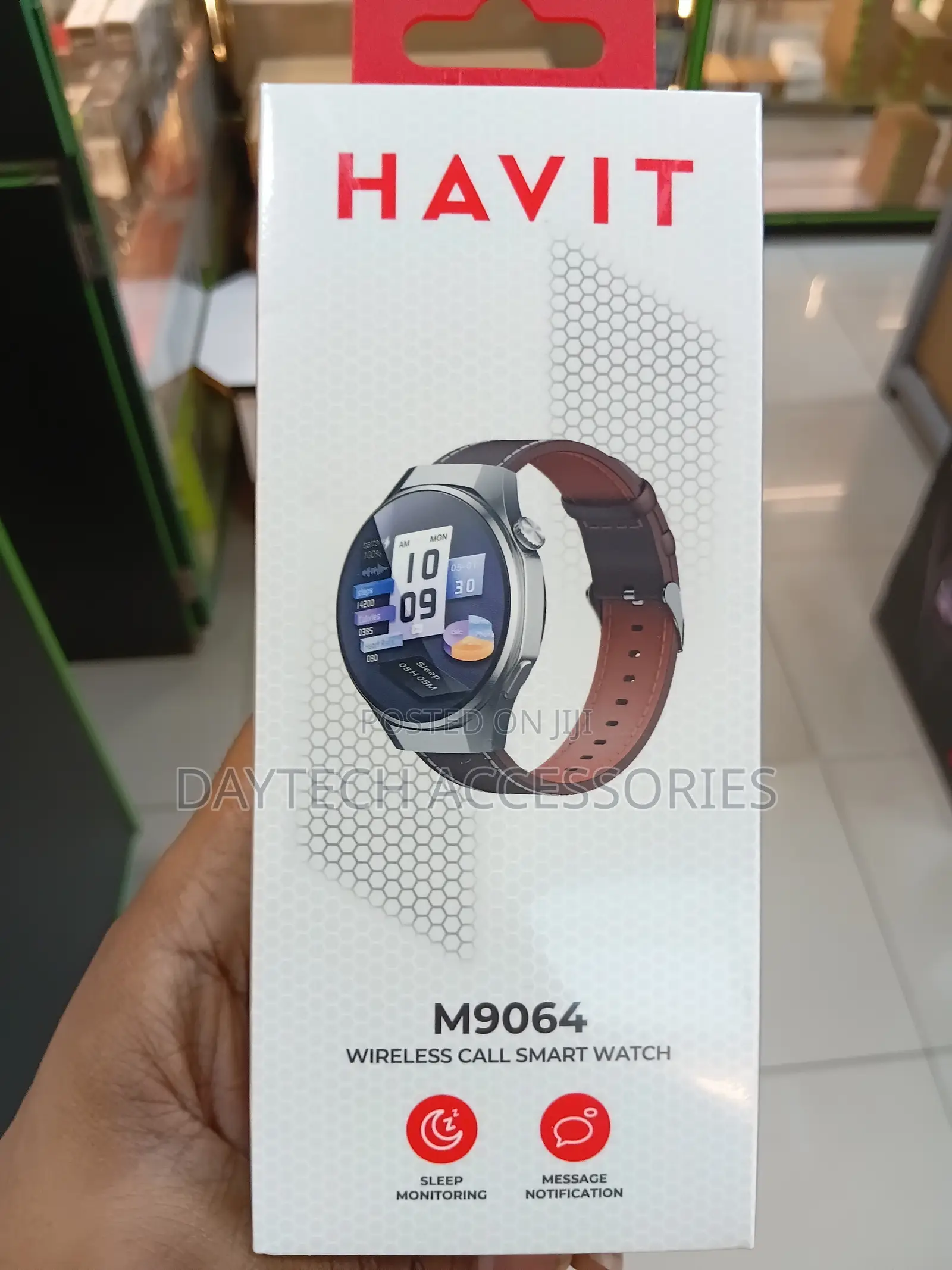 Havit M9064 Smart Life Series Smart Watch - Black