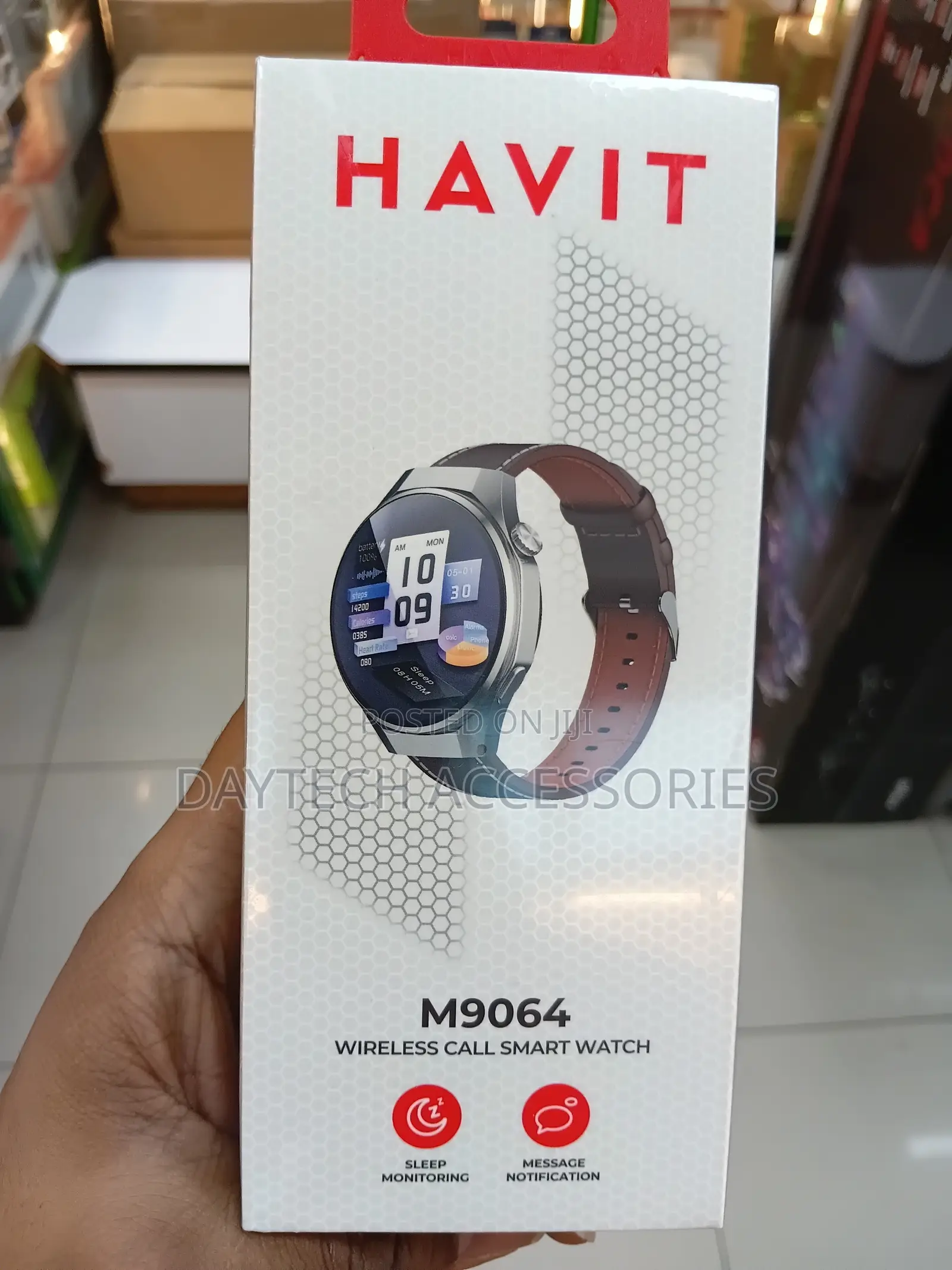 Havit M9064 Smart Life Series Smart Watch - Black