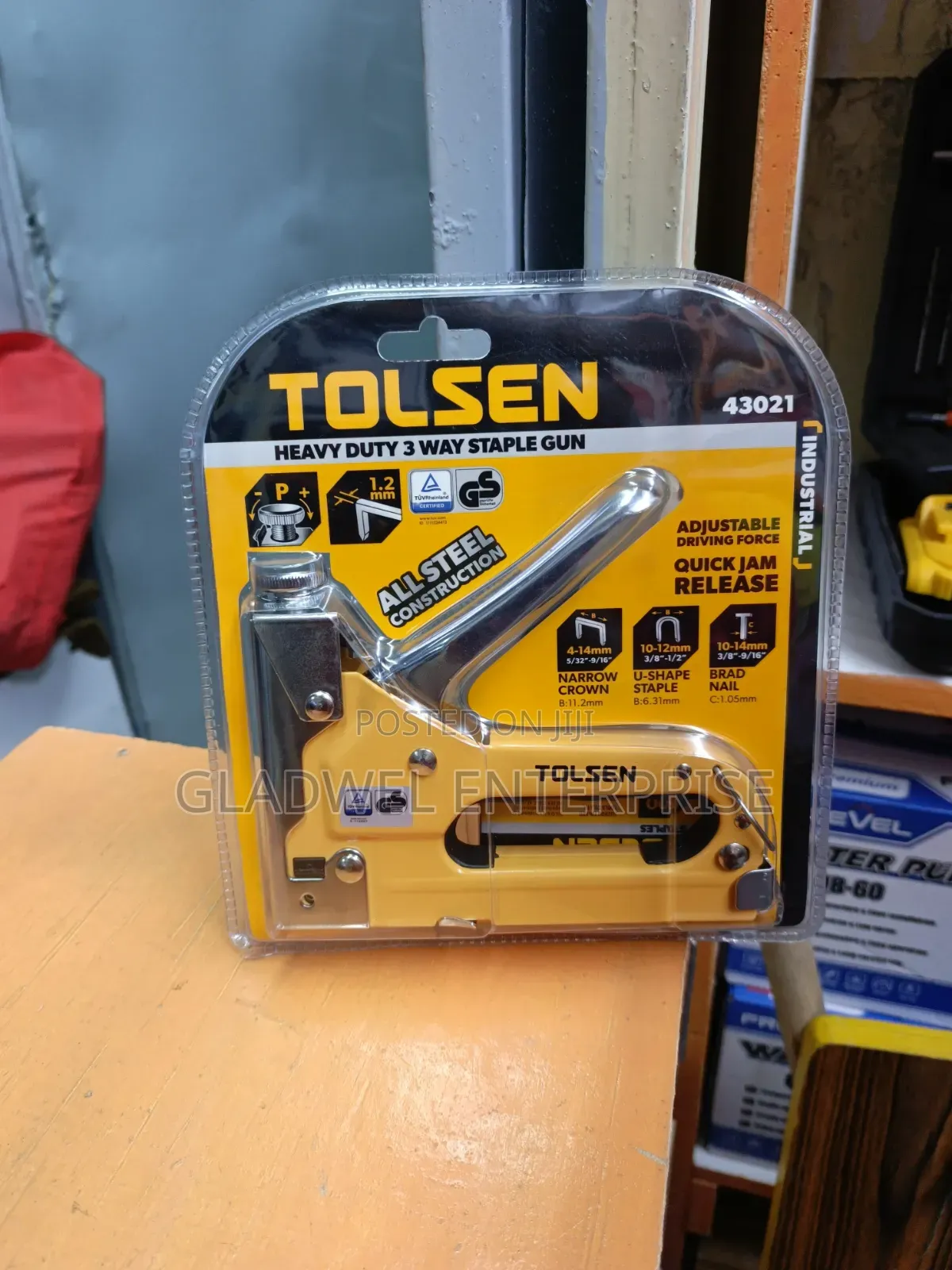 Heavy Duty Tolsen Manual Staple Gun