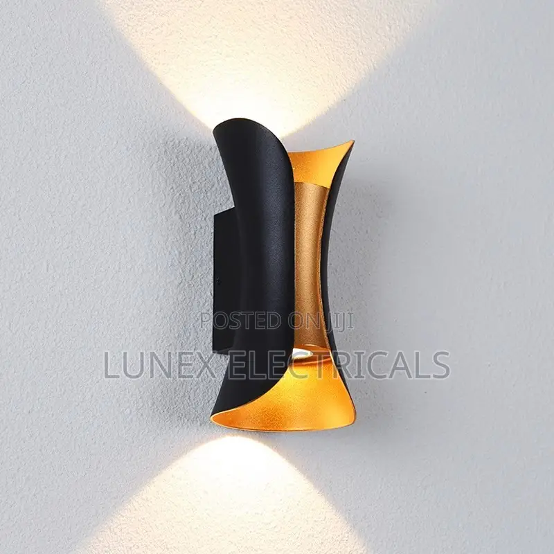 LED Wall Light Waterproof Stainless Steel Cylinder Shape