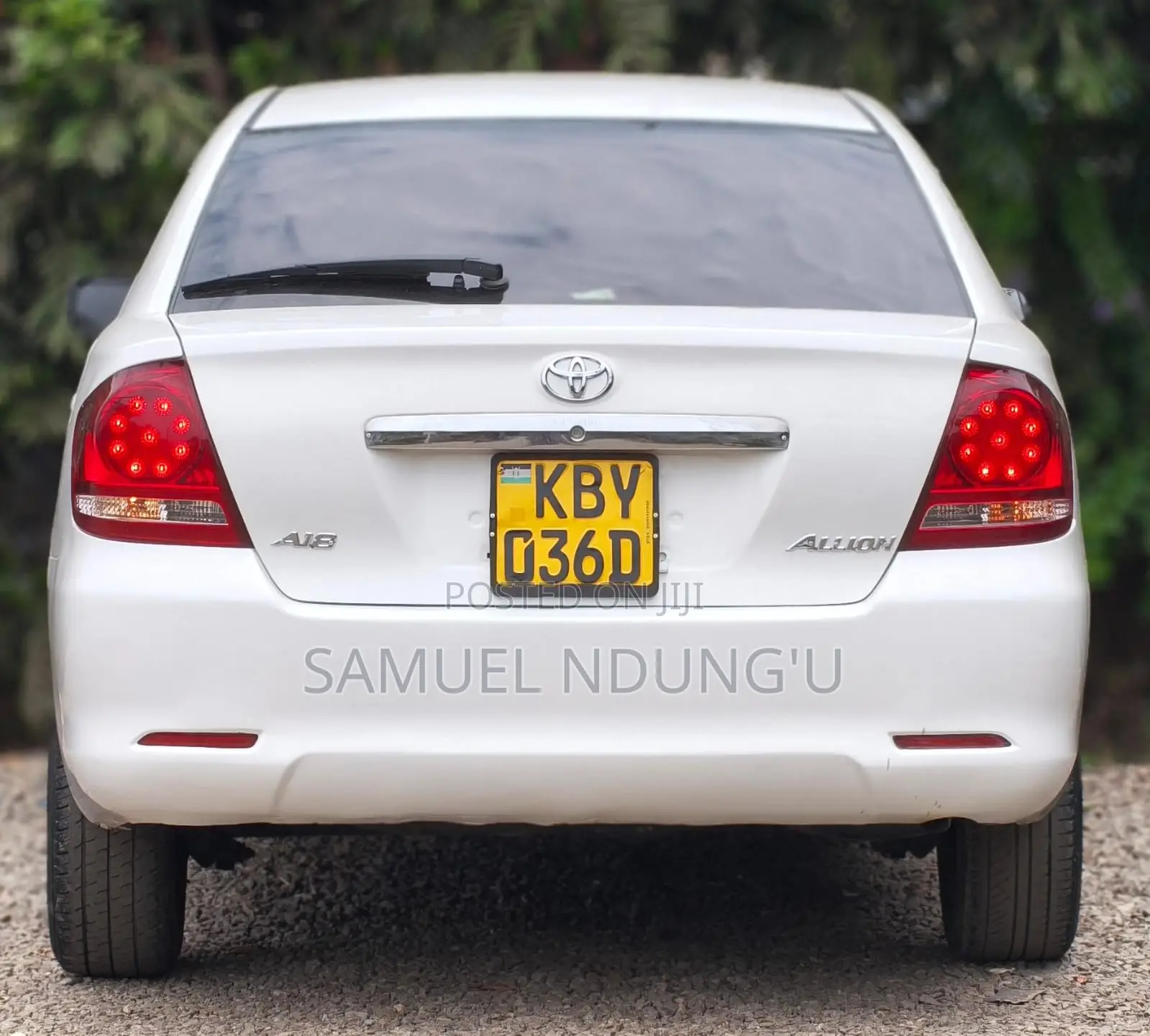 Toyota Allion 2006 Black