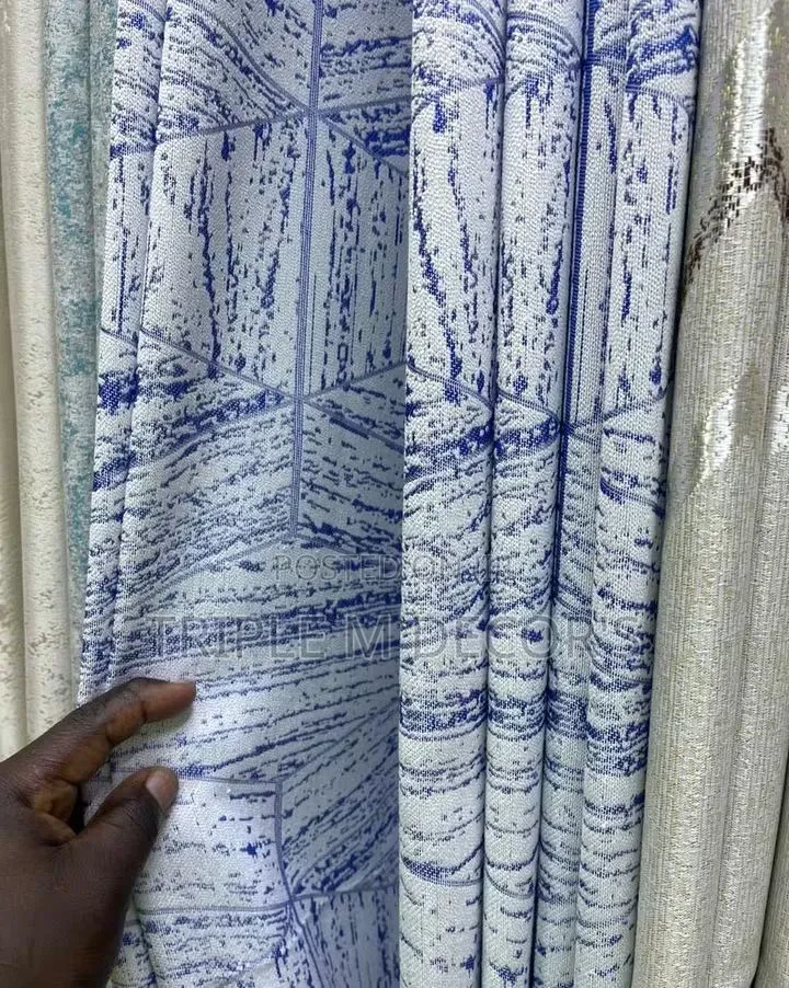 Luxurious Full-Length Curtains for Living Room