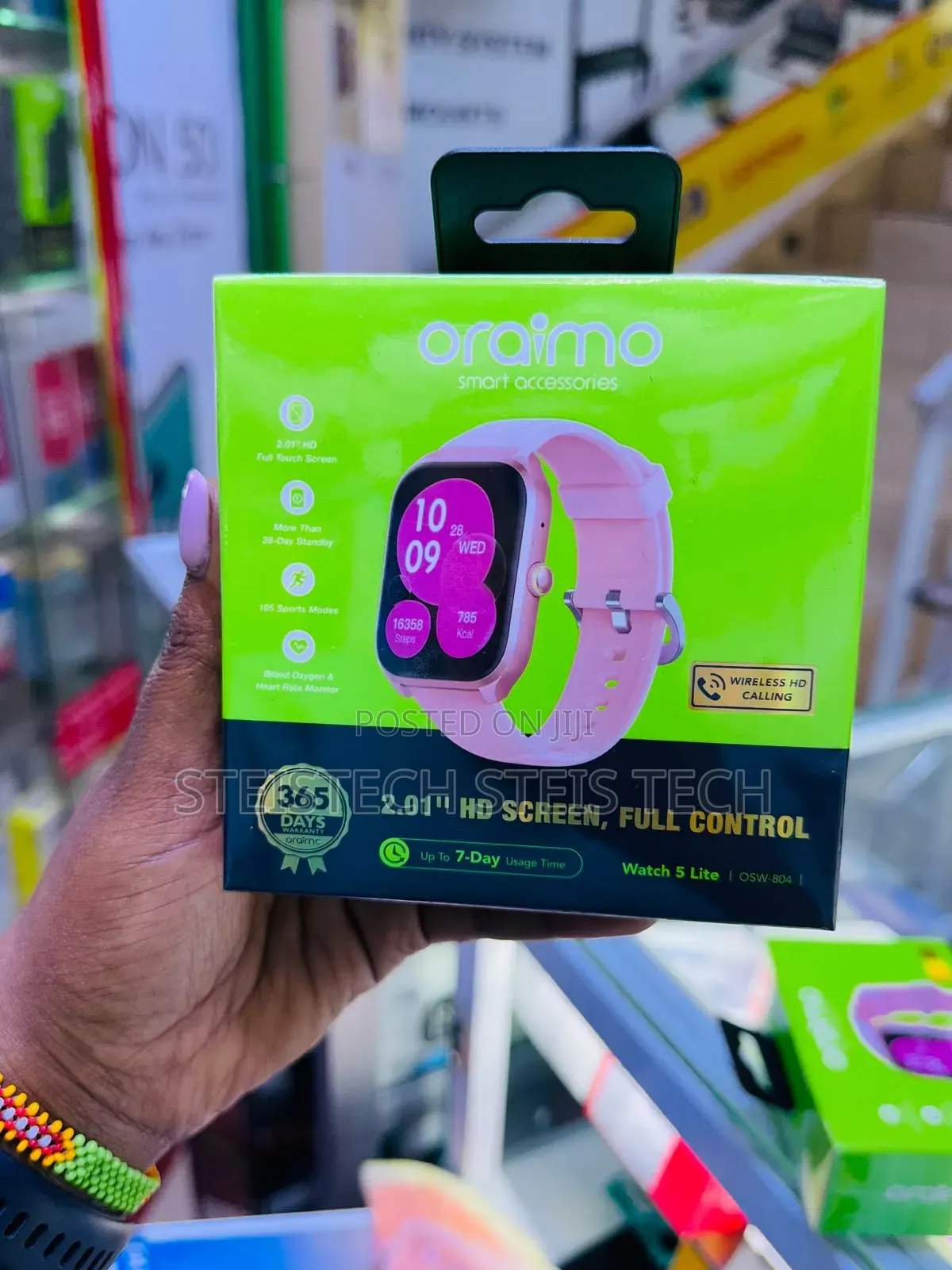 Oraimo Watch 5 Lite Pink