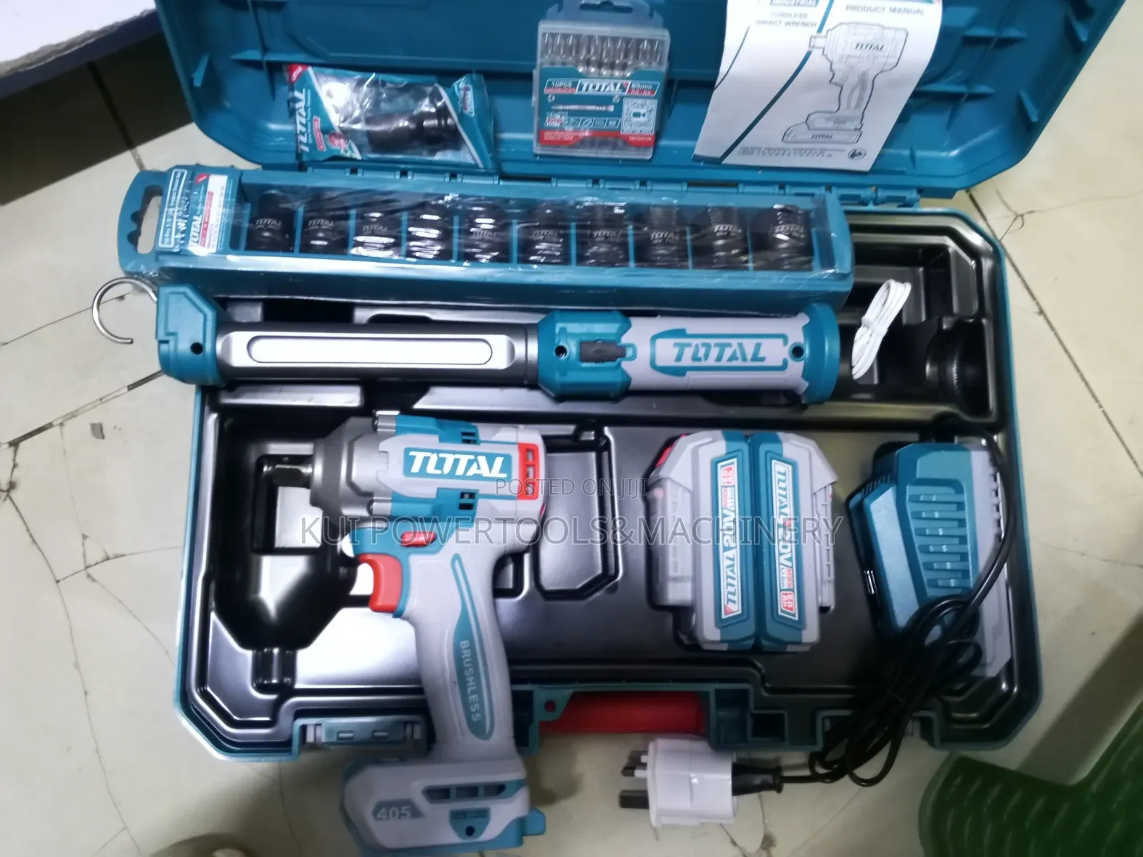 Total Cordless Impact Wrench Combo / Cordless Impact Wrench
