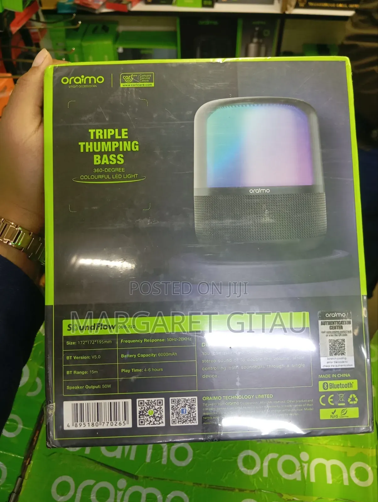 Oraimo SoundFlow OBS-72D Wireless Soundbar