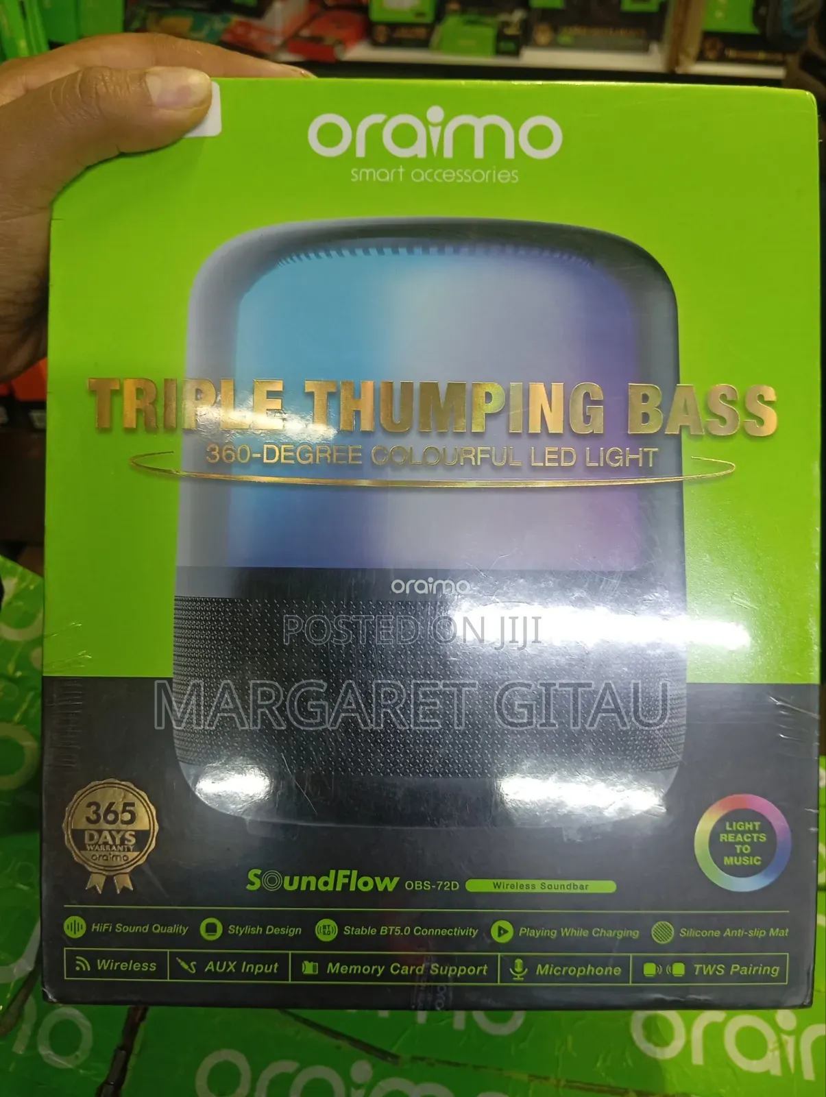 Oraimo SoundFlow OBS-72D Wireless Soundbar