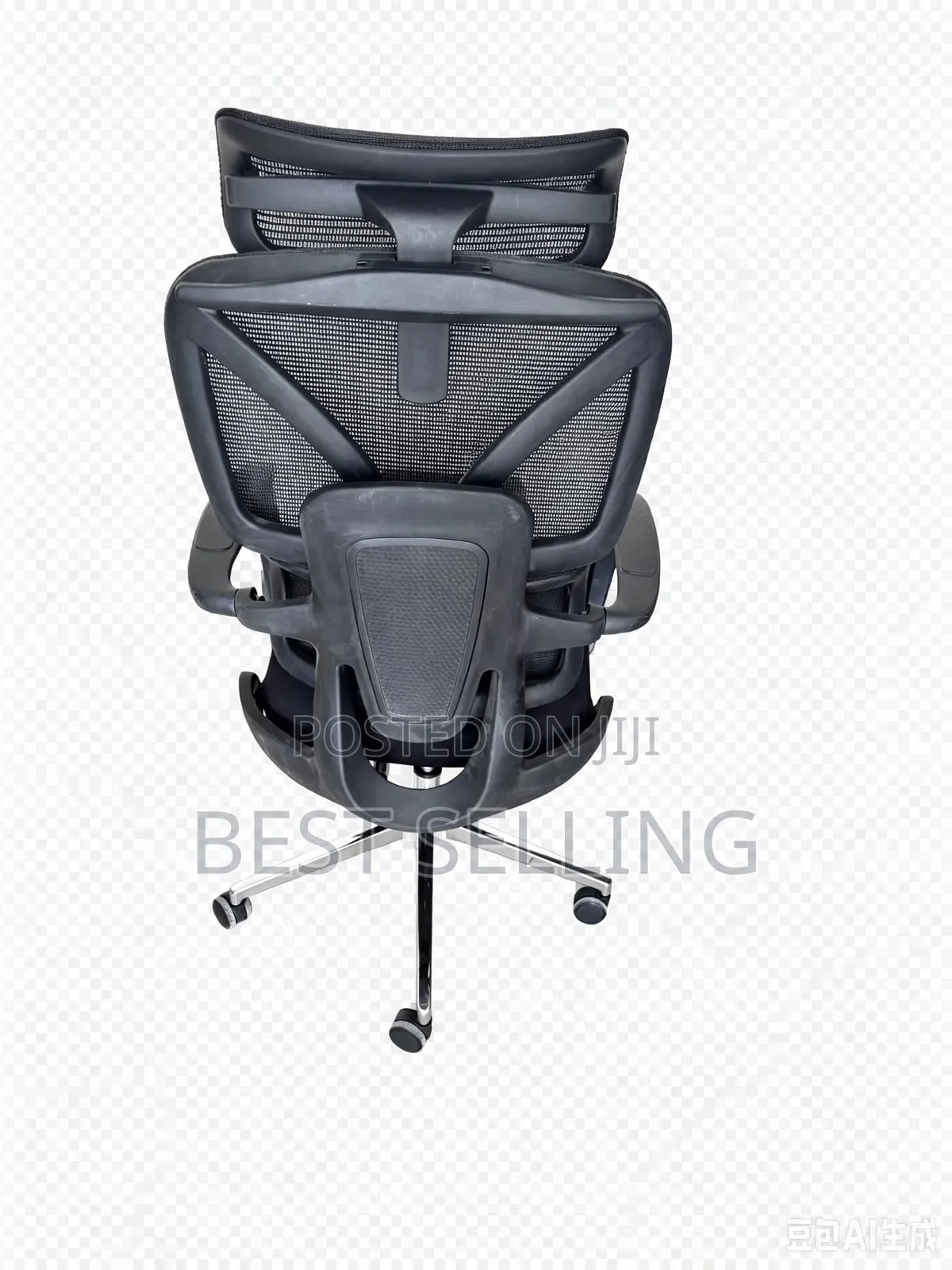 Classic Modern Office Chair With Footrest and Lumbar Support