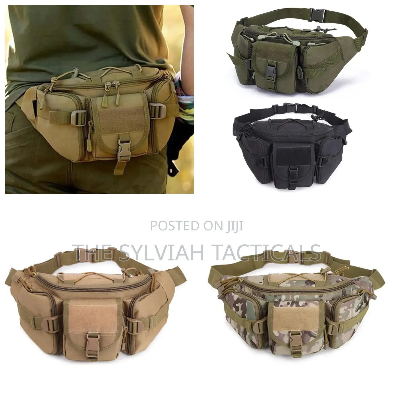 Outdoor Tactical Legit Original Hiking Normal Wear Waist Bag