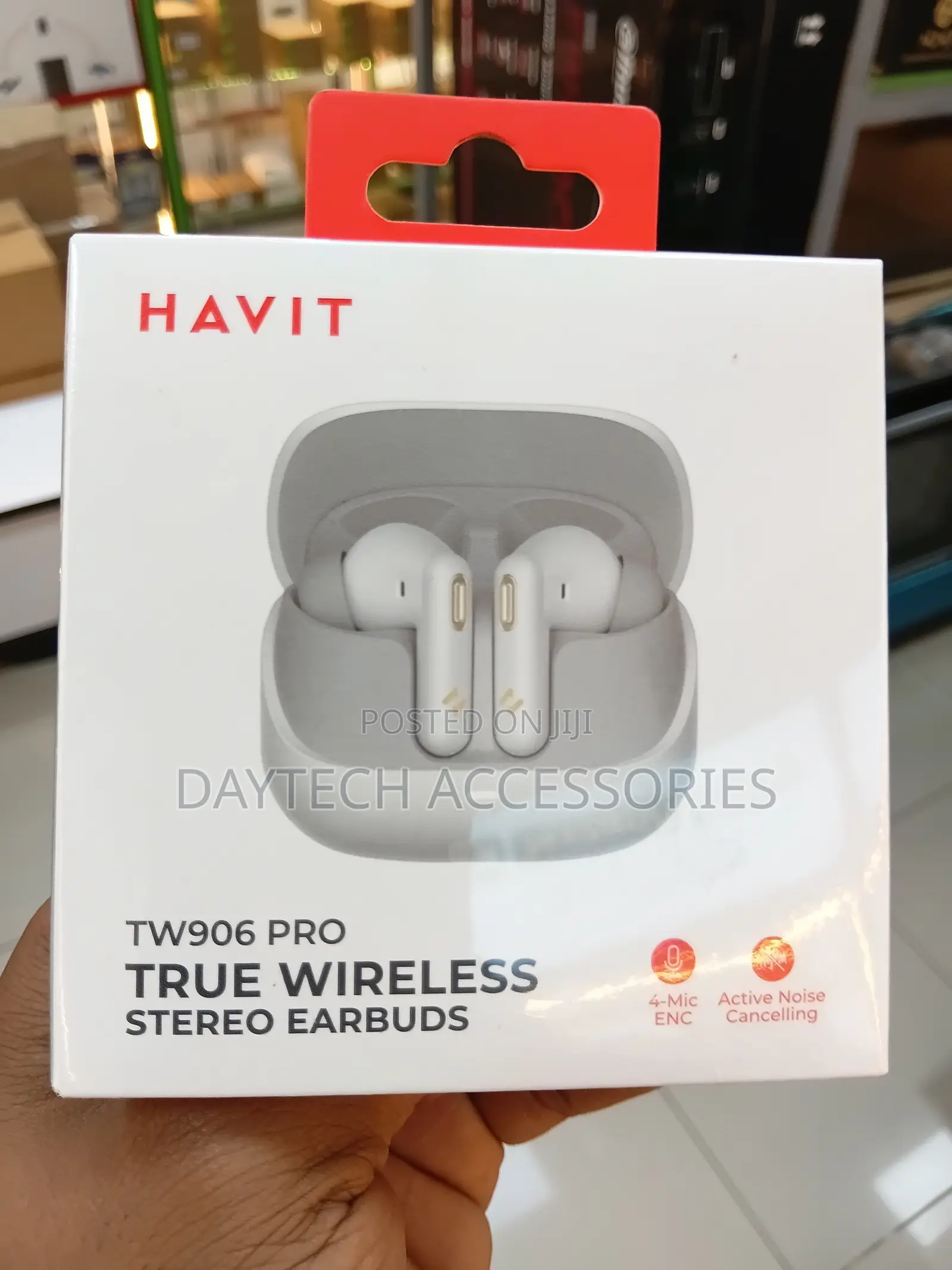 Havit TW906 Pro True Wireless Stereo Earbuds (ANC) and 4-Mic ENC